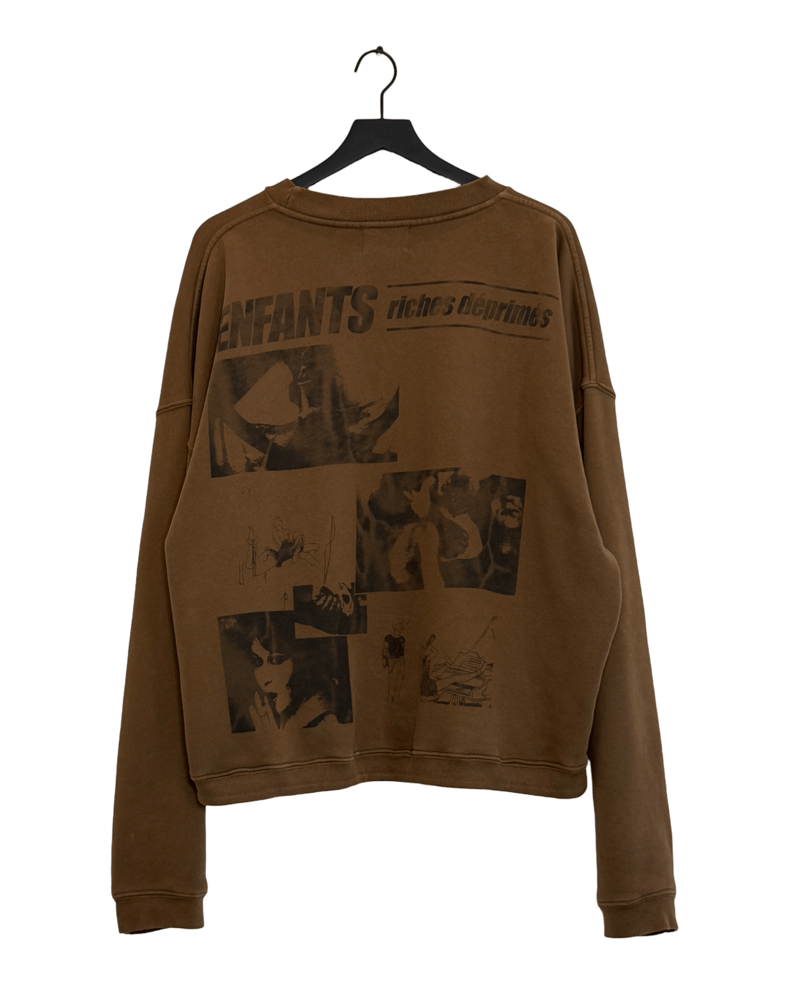Enfants Riches Deprimes ERD Vol III Brown Crewneck Size US L / EU 52-54 / 3 - 2 Thumbnail