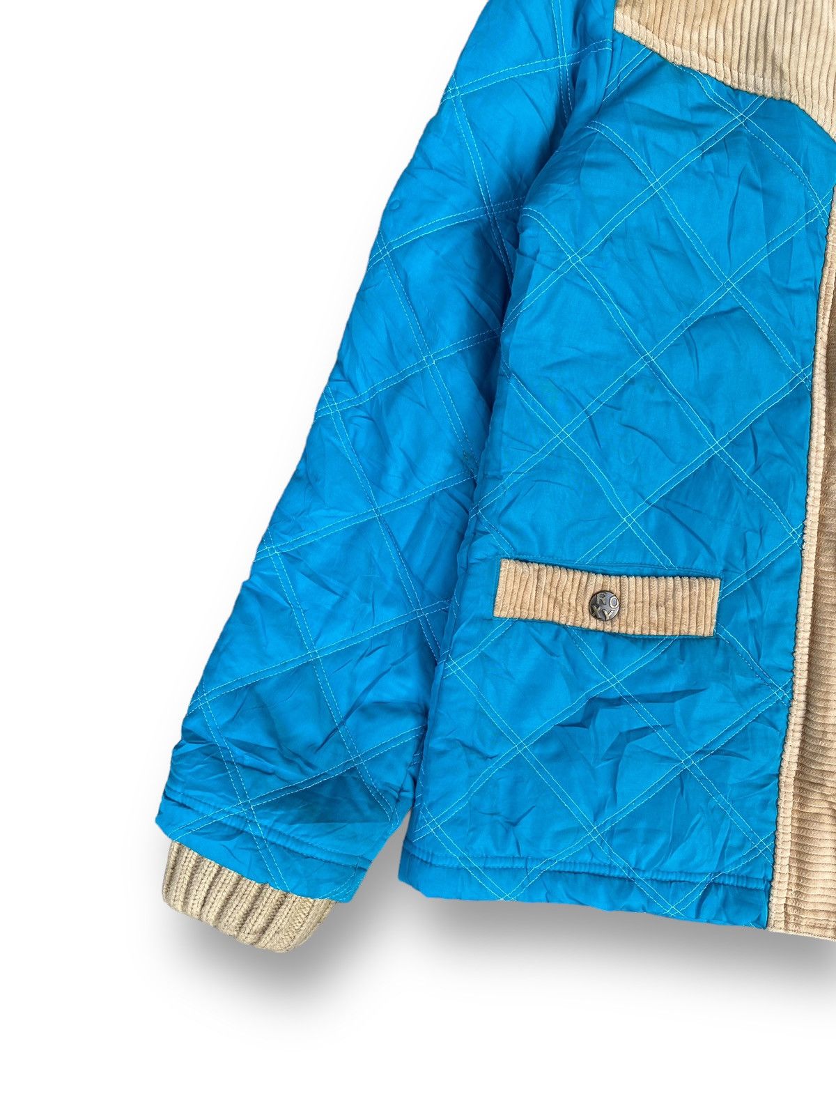 Quiksilver VINTAGE ROXY QUICKSILVER HOODIE DOWN JACKET. #C7 Size US M / EU 48-50 / 2 - 3 Thumbnail