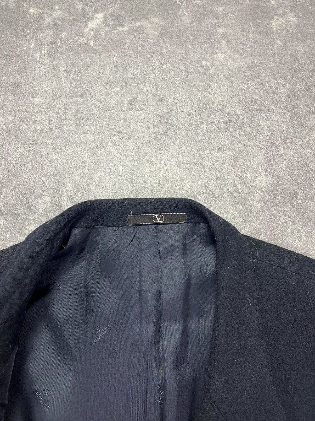Valentino 90s Valentino Garavani Uomo Gold Buttons Blazer Jacket 52 Size 42R - 11 Thumbnail