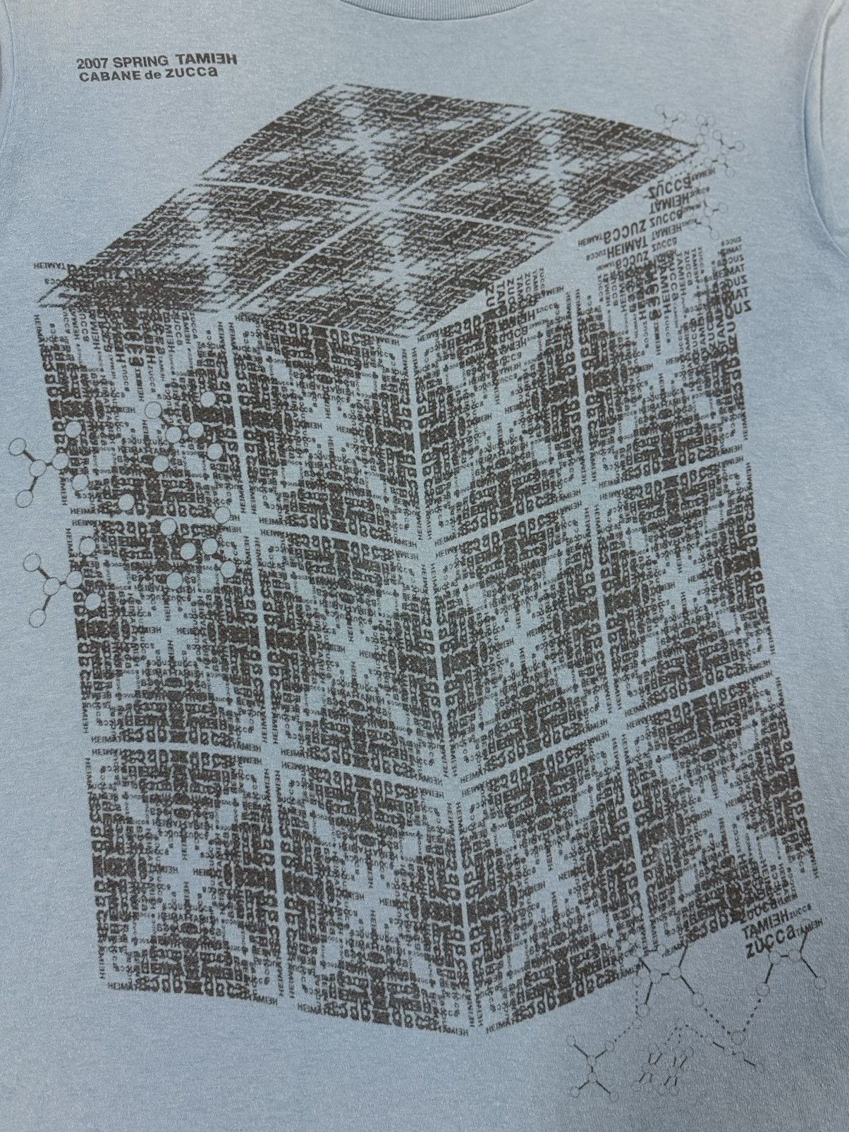 CABANE de ZUCCa Vtg🔥S/S07 CAbbane De ZUCCa Heimat Design Art Work Tee Size US M / EU 48-50 / 2 - 14 Thumbnail