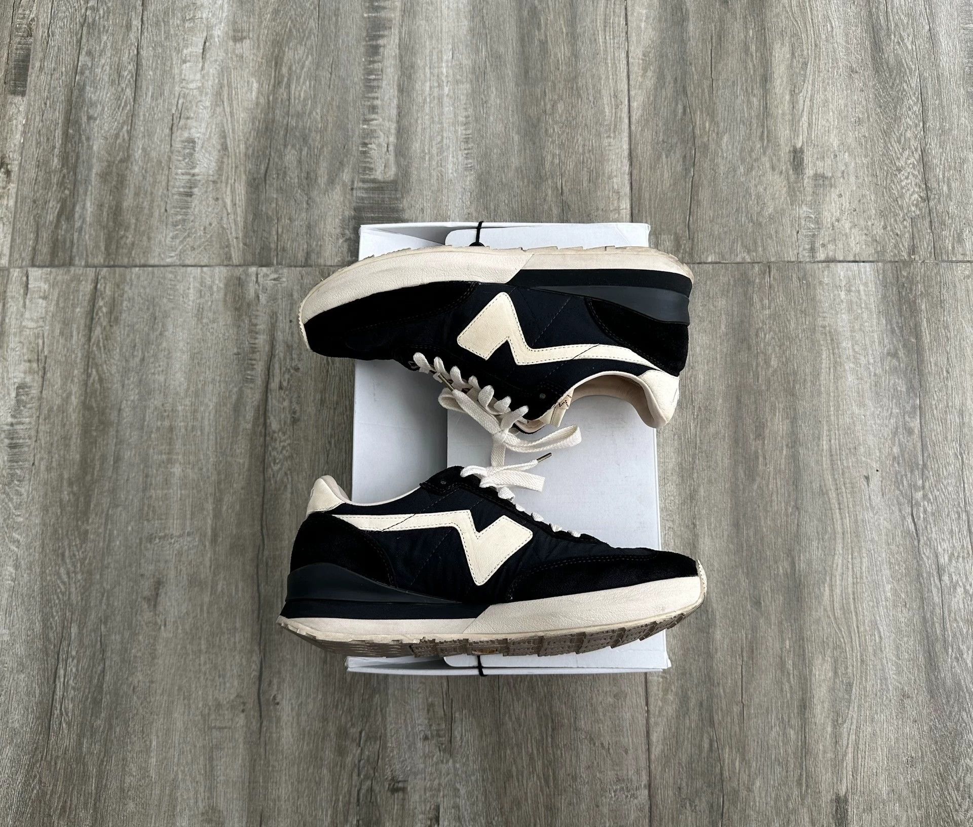 Visvim VISVIM FKT RUNNER Black US9 Run Shoe Size US 9 / EU 42 - 4 Thumbnail