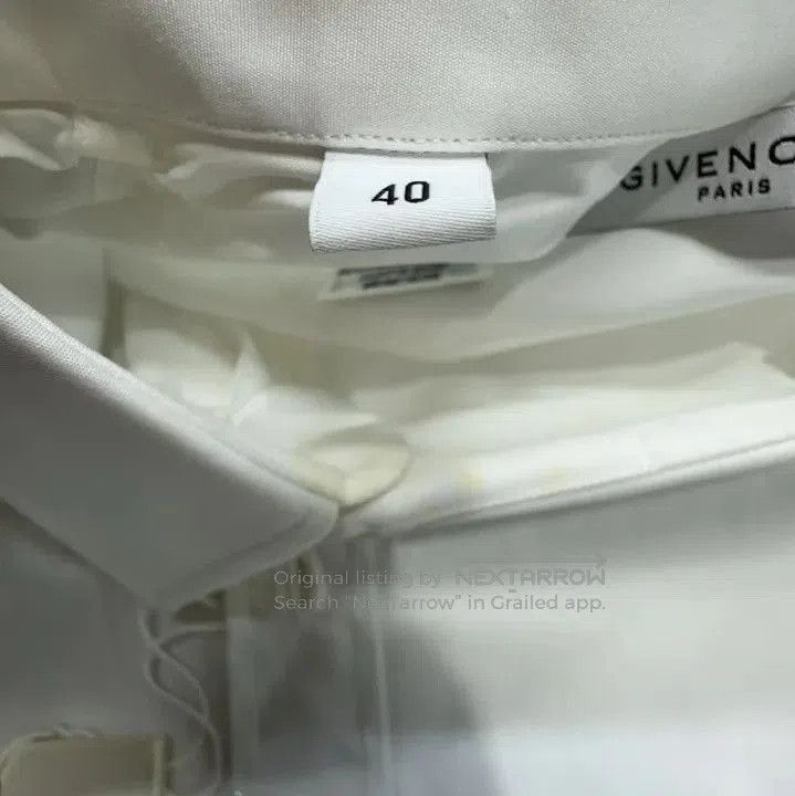 Givenchy Givenchy Classic Logo Embroidery Long-Sleeve Shirt. Size US M / EU 48-50 / 2 - 3 Thumbnail