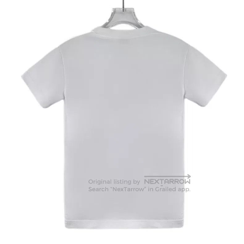 Balenciaga Balenciaga White Logo Letter Printed Cotton Crew Neck Shor Size US XS / EU 42 / 0 - 2 Thumbnail