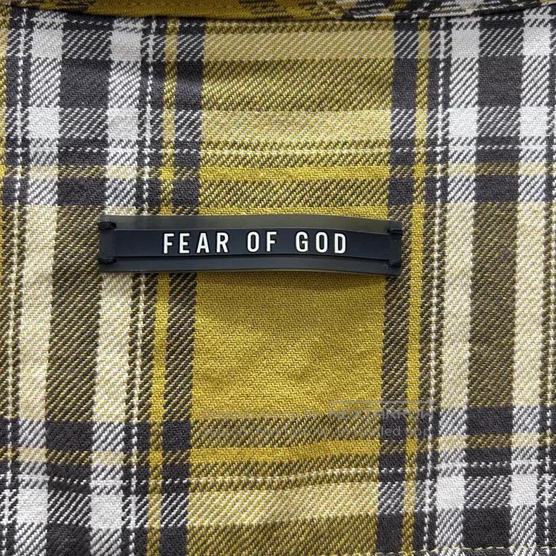 Fear of God Fear of God Yellow plaid yellow plaid padded shirt padded Size US L / EU 52-54 / 3 - 3 Thumbnail