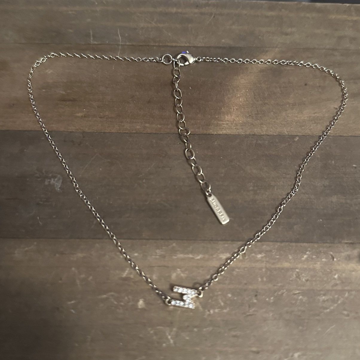 Other Sugarfix by BaubleBar paved sideway letter M necklace Size ONE SIZE - 2 Thumbnail