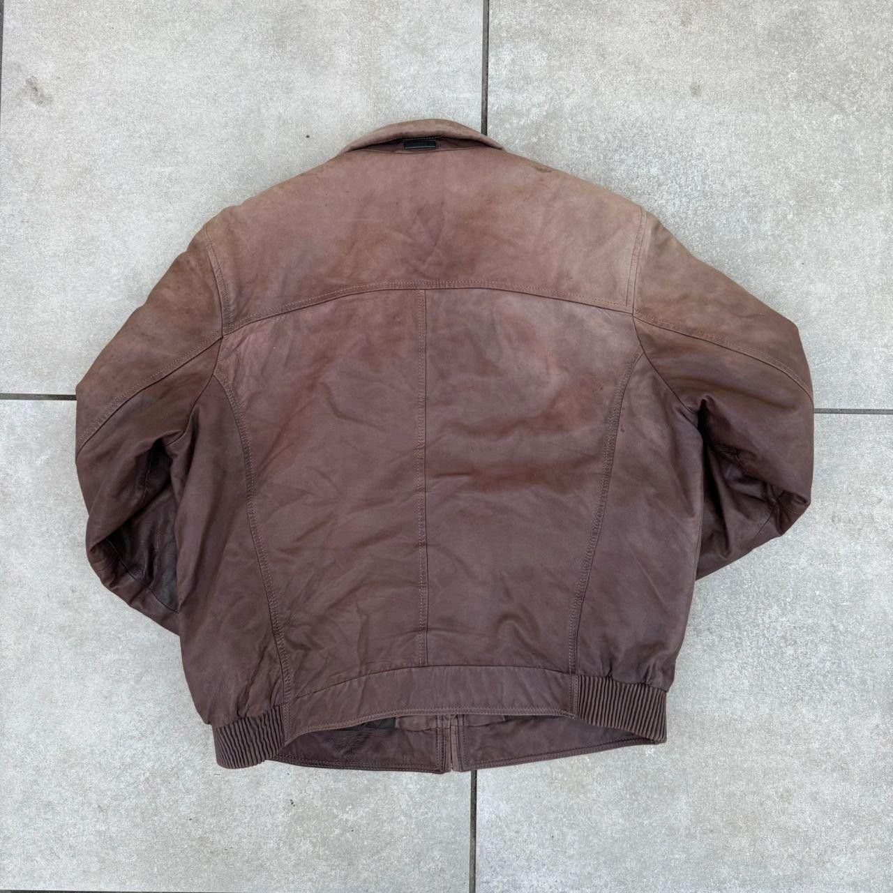 Vintage Bugatti Nappa Leather Brown Vintage Two Tones Size US XL / EU 56 / 4 - 2 Thumbnail