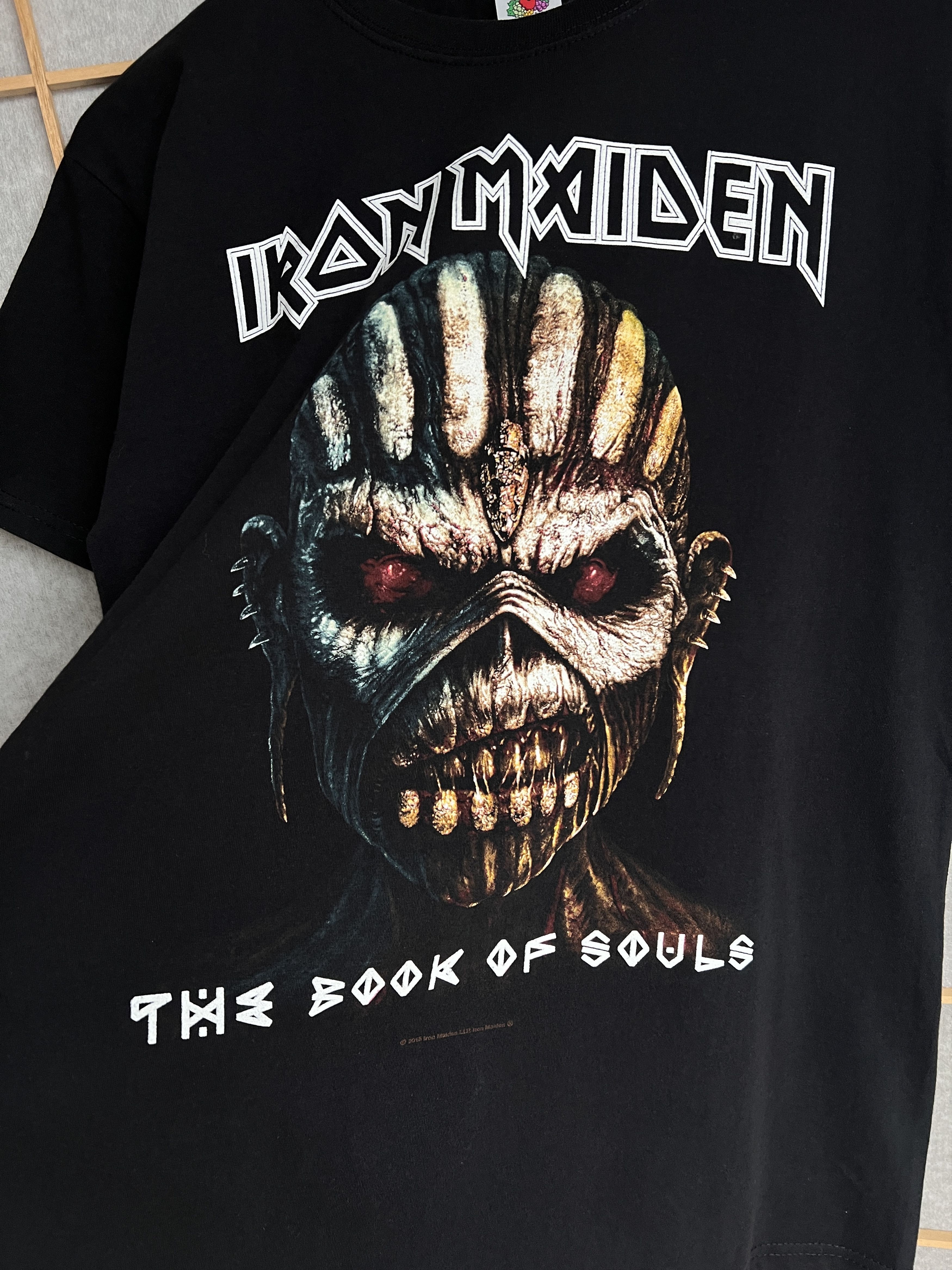 Iron Maiden Rare Iron Maiden The book of souls t shirt printed rock band Size US M / EU 48-50 / 2 - 2 Thumbnail