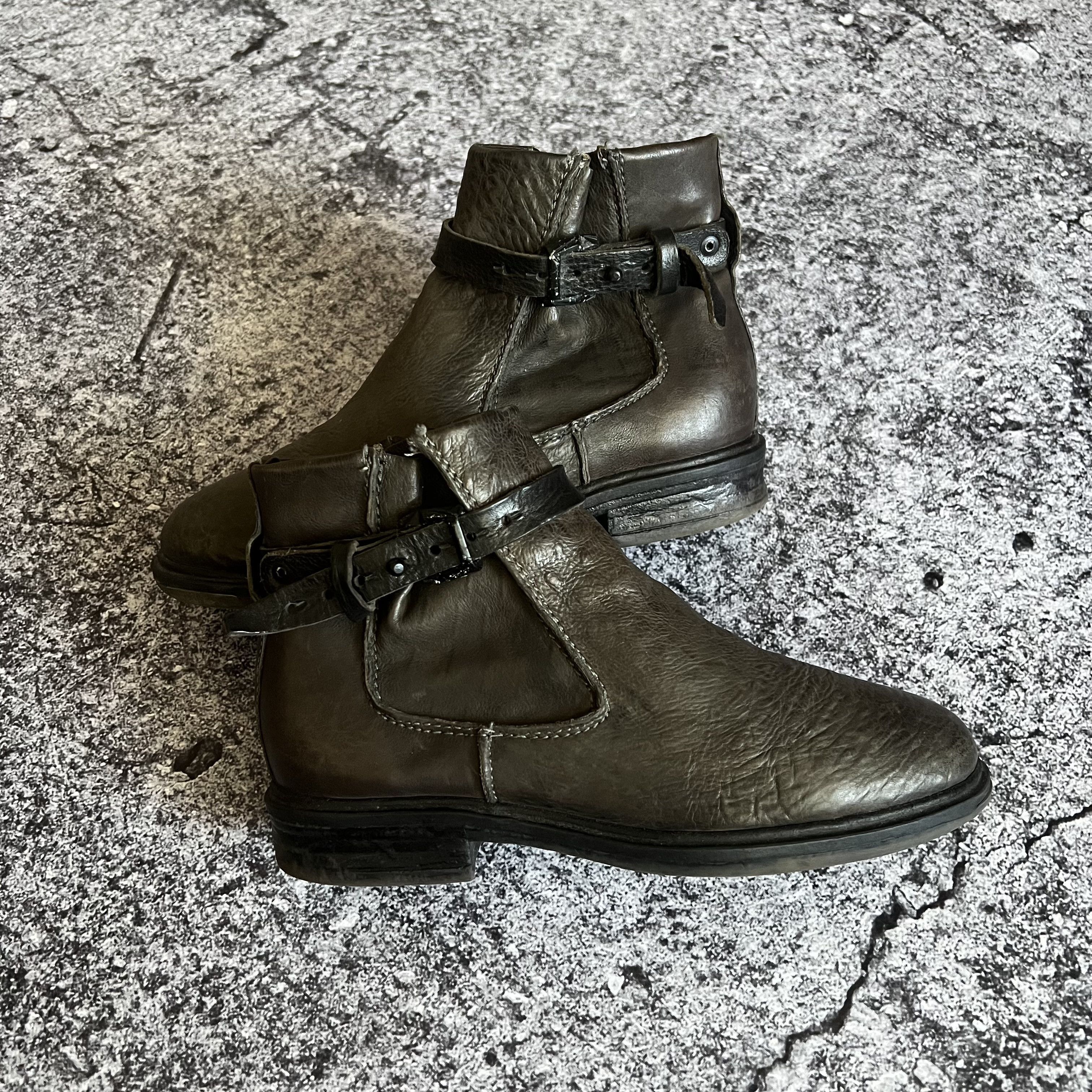 A.S.98 A.S. 98 Boots Shoes Leather Size 37 Size US 7 / IT 37 - 2 Thumbnail