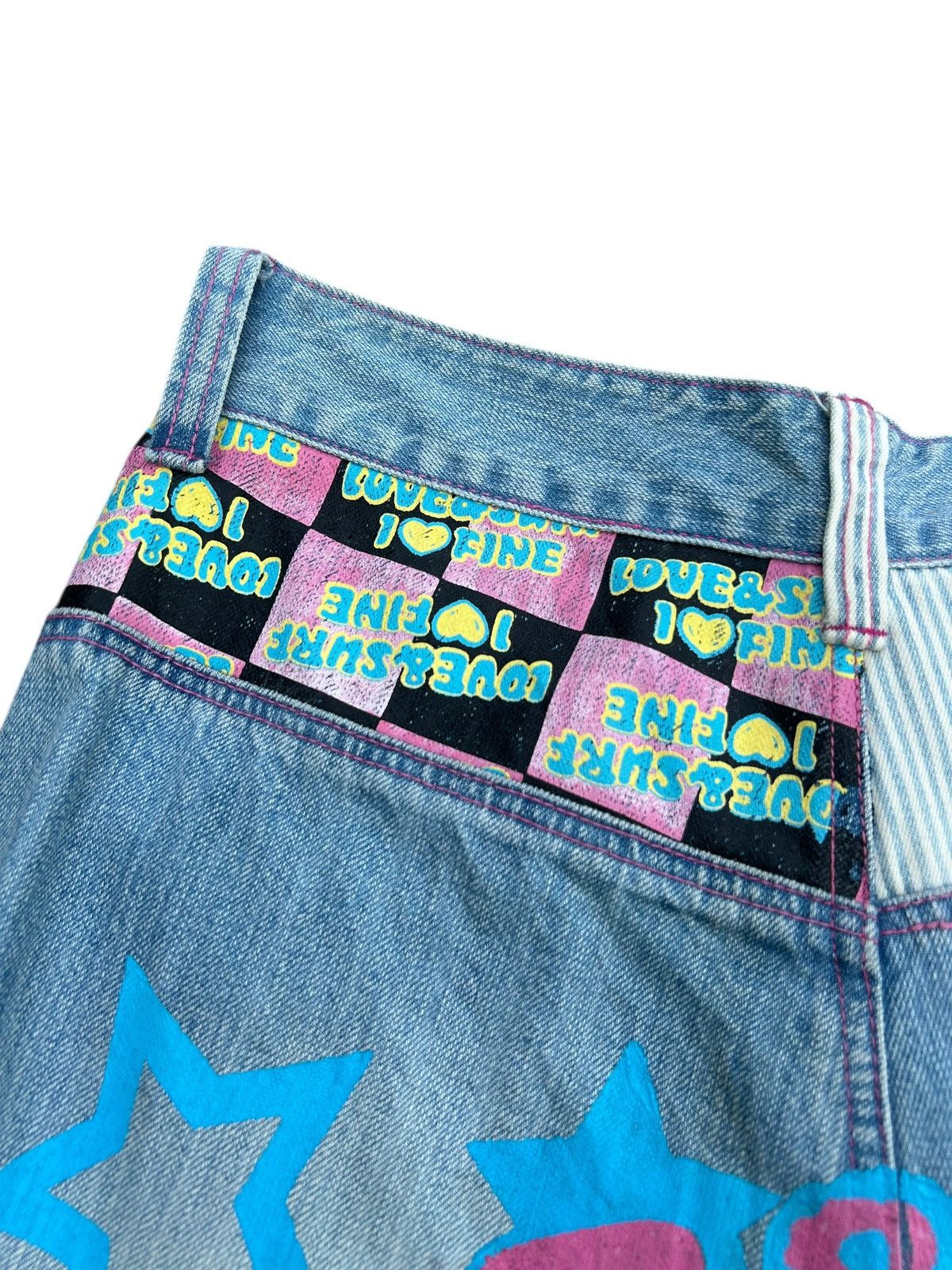 Kapital LOVE & SURF HIPPIES STYLE DENIM JEANS Size US 30 / EU 46 - 7 Thumbnail