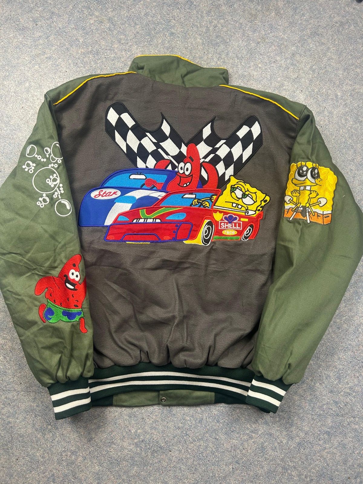 NASCAR NASCAR SpongeBob Racing Jacket Vintage Size US L / EU 52-54 / 3 - 5 Thumbnail