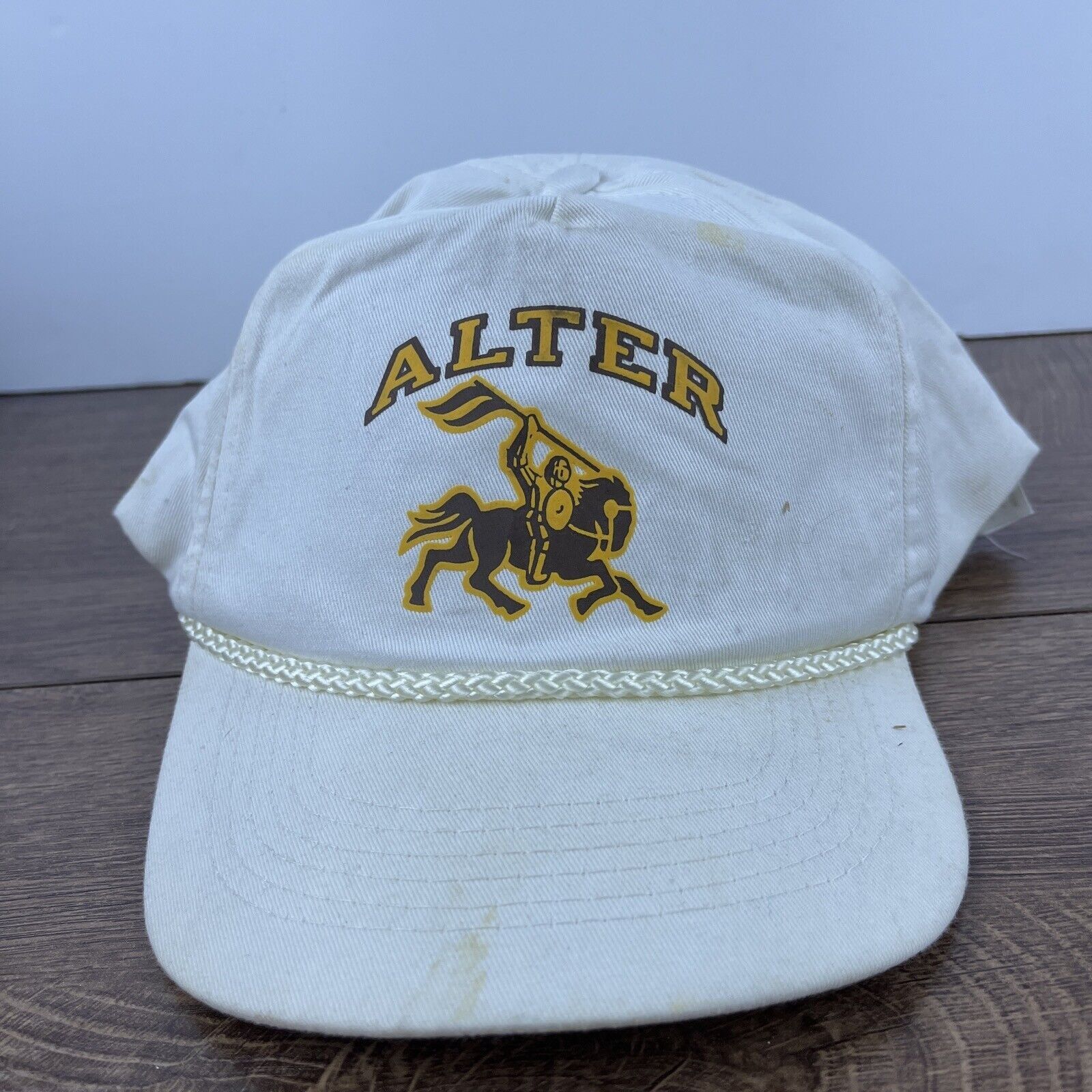 Other Alter Knights Hat Alter Hat White Hat Adjustable Snapback Ad Size ONE SIZE - 2 Thumbnail