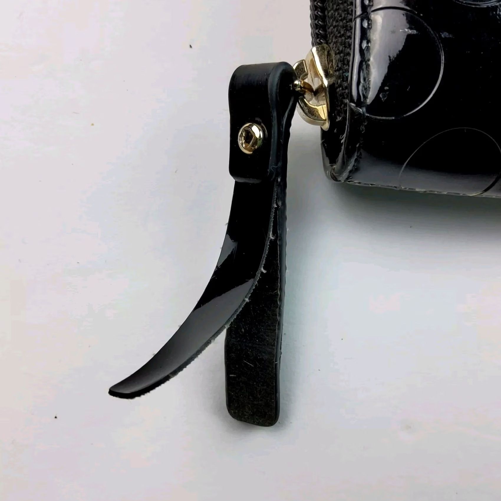 Vintage kate spade new york Wallet Zip-Around Accordion Leather Black Women Womens Zip Around 7.75x4 Gift Size ONE SIZE - 2 Thumbnail