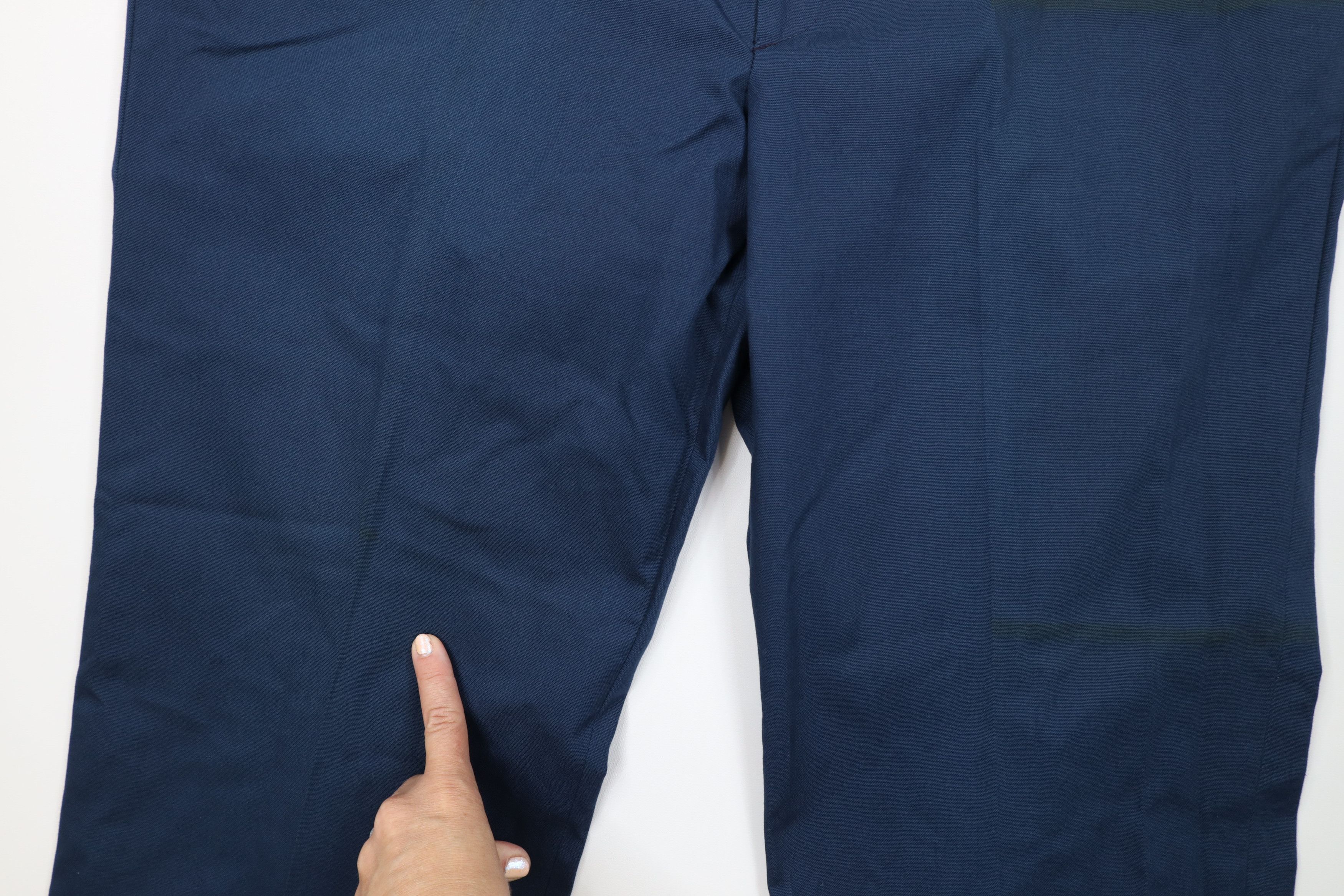 Vintage Vintage 70s Streetwear Bell Bottoms Chino Pants Blue USA Size US 44 / EU 60 - 7 Thumbnail