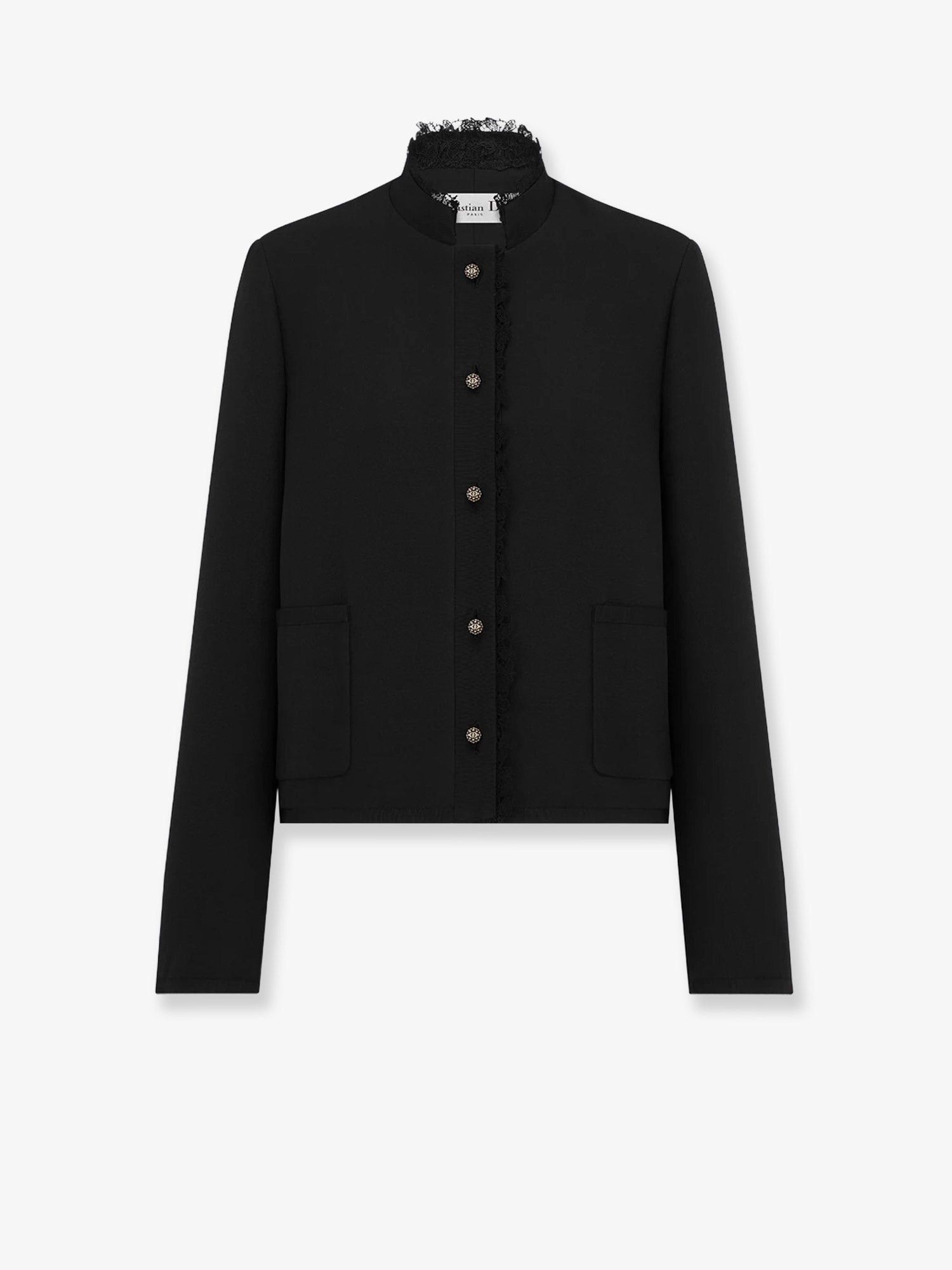Dior Wool And Silk Blazer Size S / US 4 / IT 40 - 1 Thumbnail