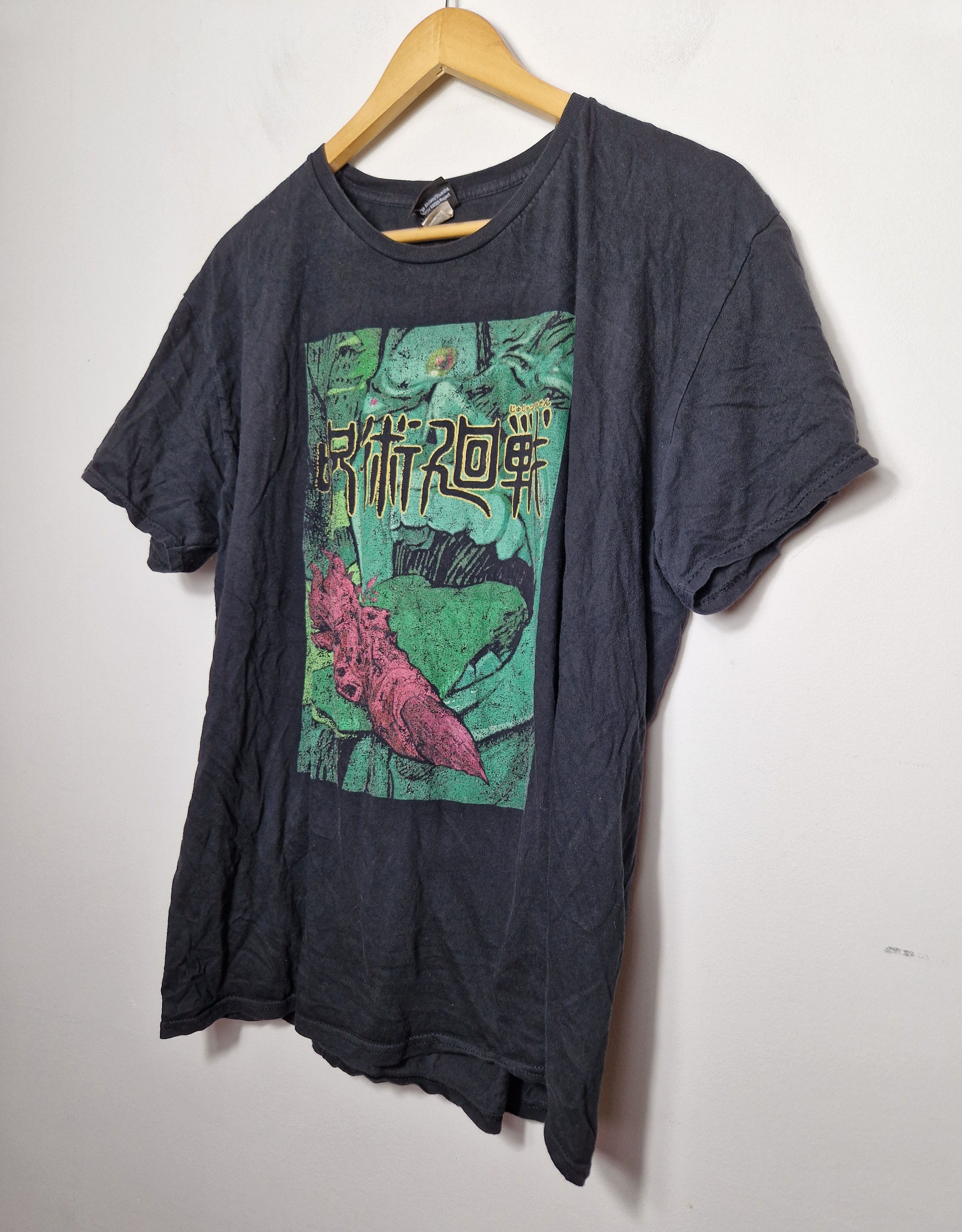 Anime × Cartoon Network × Japanese Brand Jujutsu Kaisen Gege Akutami anime tee japanese manga Size US XL / EU 56 / 4 - 2 Thumbnail
