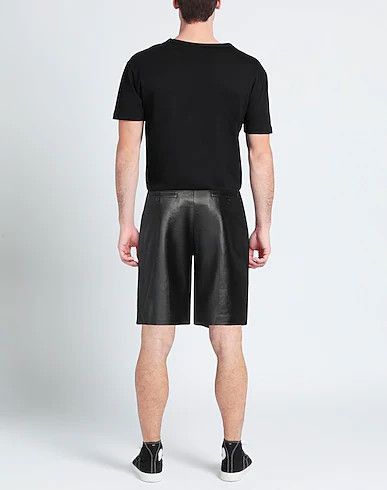 Saint Laurent Paris o1bcso1str0924 Bermuda Shorts in Black Size US 30 / EU 46 - 3 Thumbnail