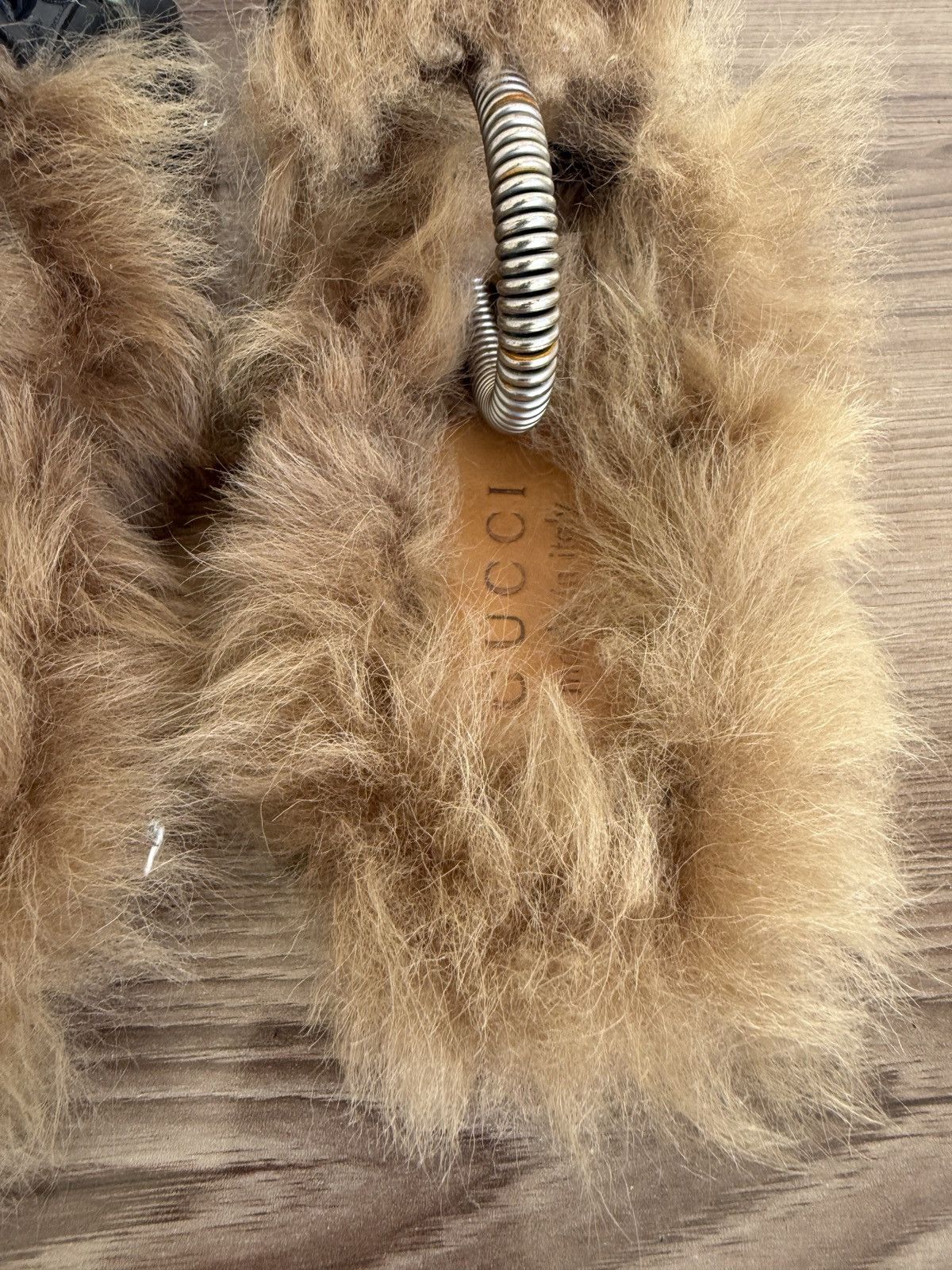 Gucci Ufo and dragons Fur mules Size US 7.5 / EU 40-41 - 12 Thumbnail