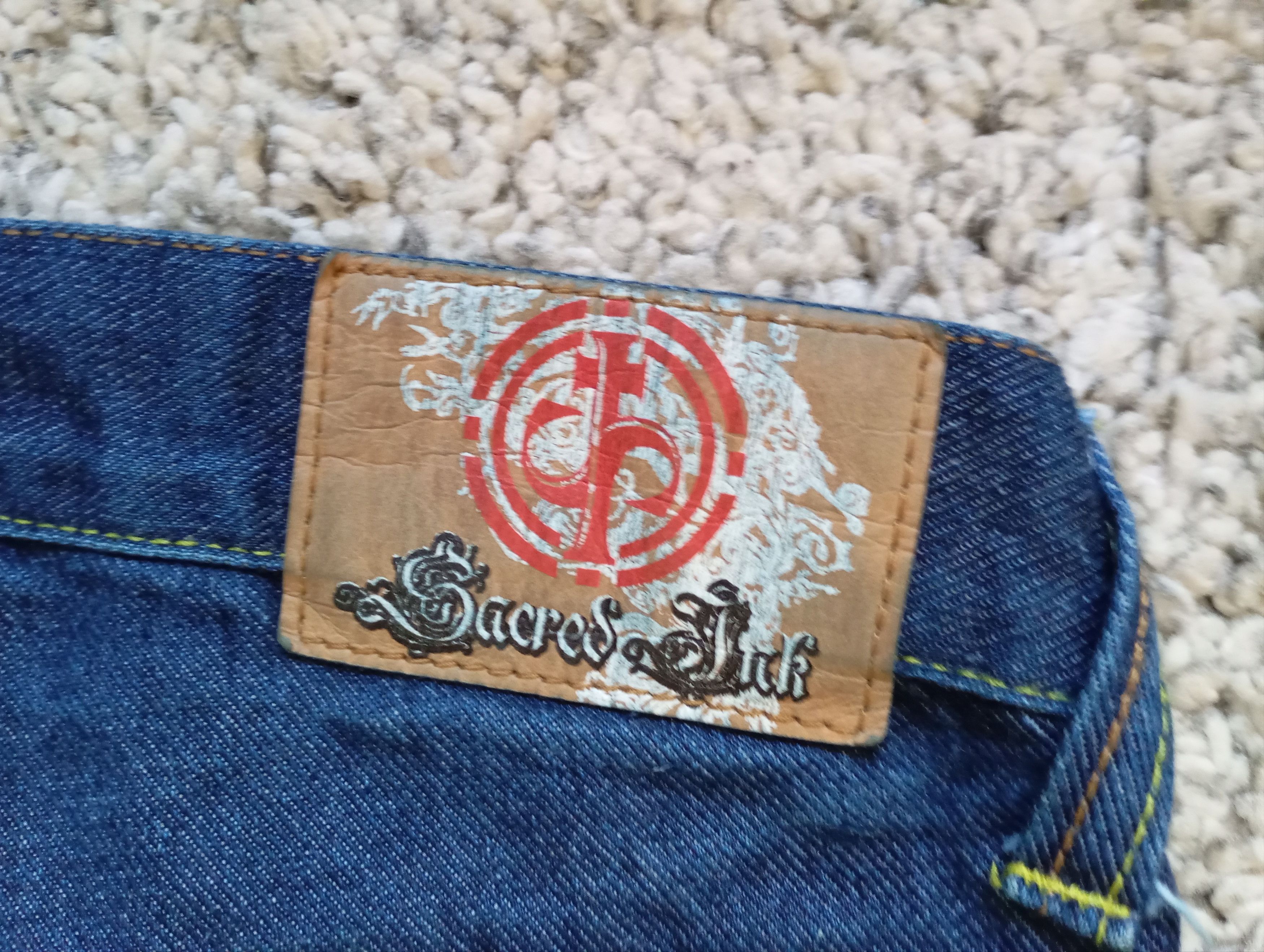 Japanese Brand Streetwear Japanese jeans with embroidered dragon like evisu Size US 28 / EU 44 - 5 Thumbnail