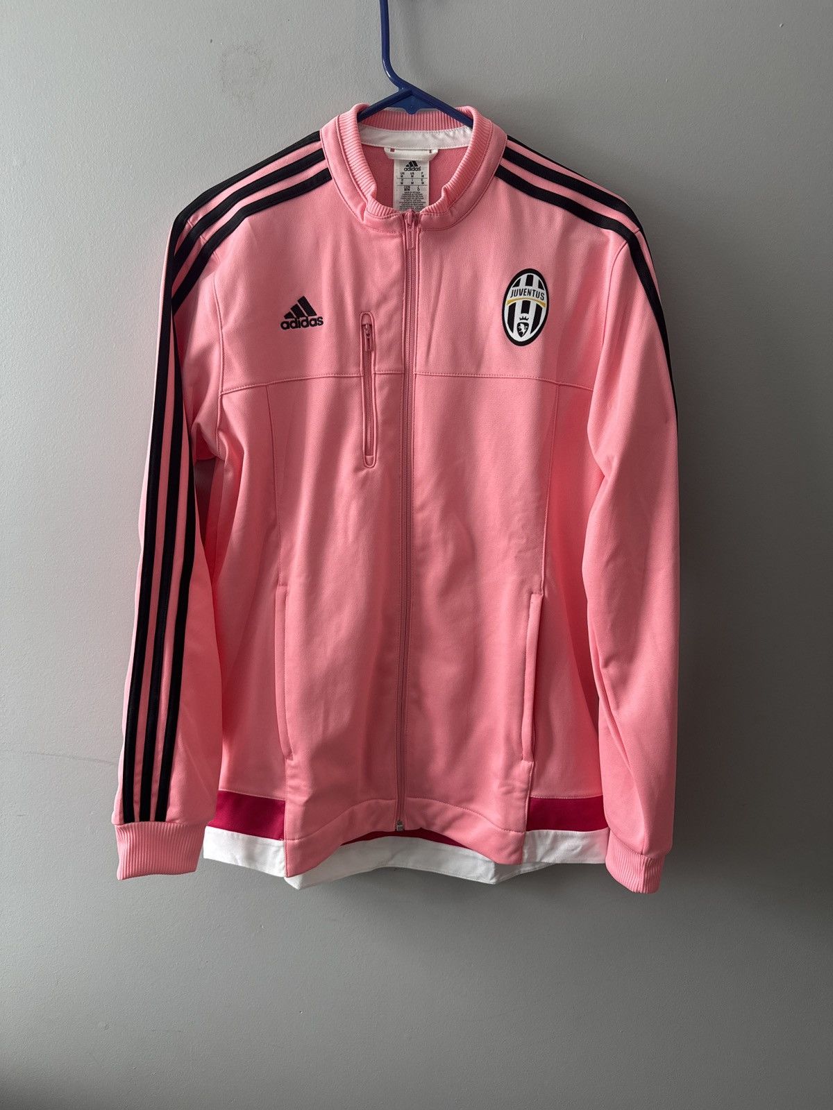 Adidas 2015-16 pink Juventus warm up Size US M / EU 48-50 / 2 - 1 Thumbnail