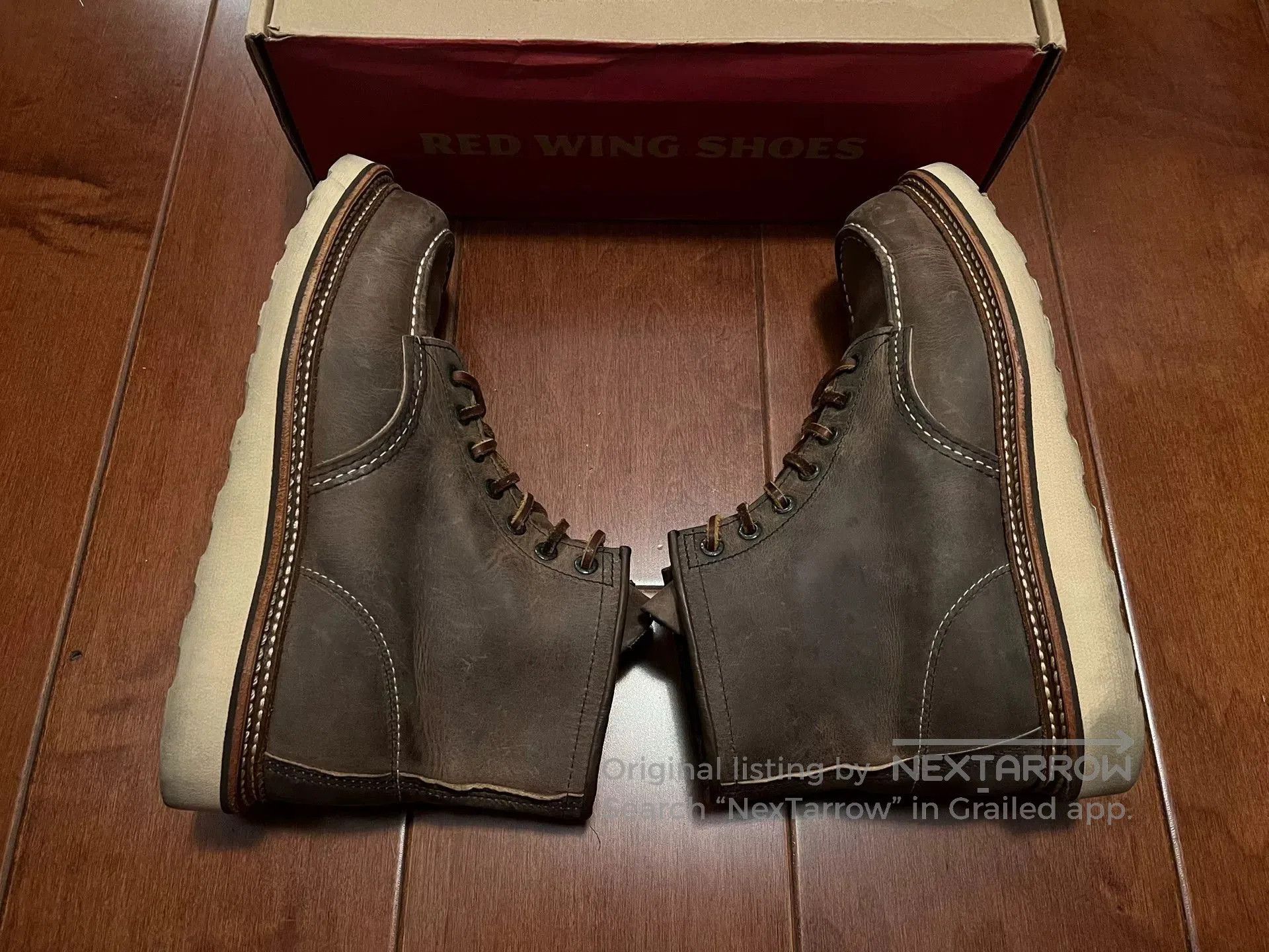 Red Wing Redwing 8883 Work Boots. Size US 7.5 / EU 40-41 - 3 Thumbnail