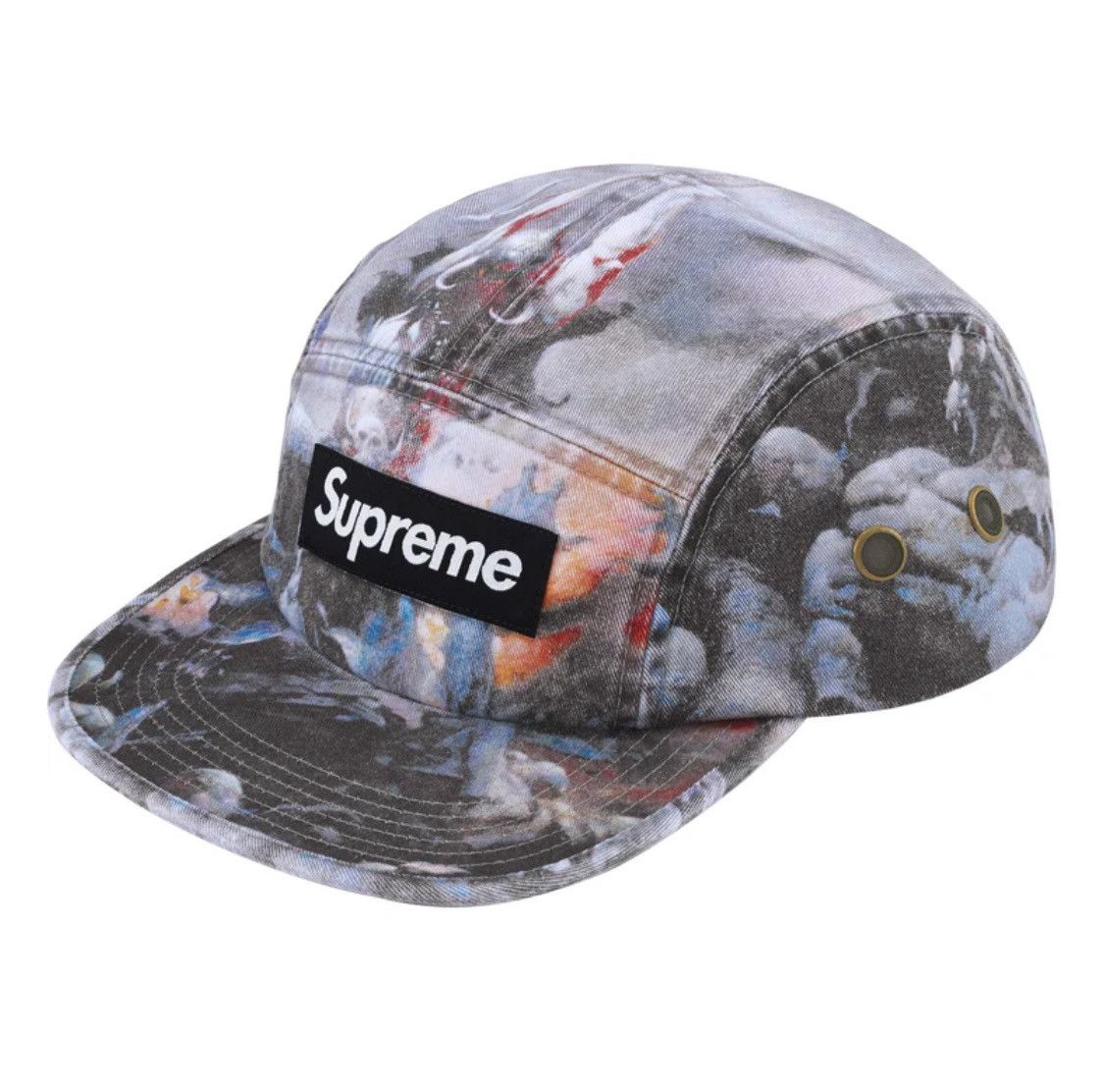 Supreme Supreme Frank Frazetta Camp Cap Black Blue Size ONE SIZE - 1 Thumbnail