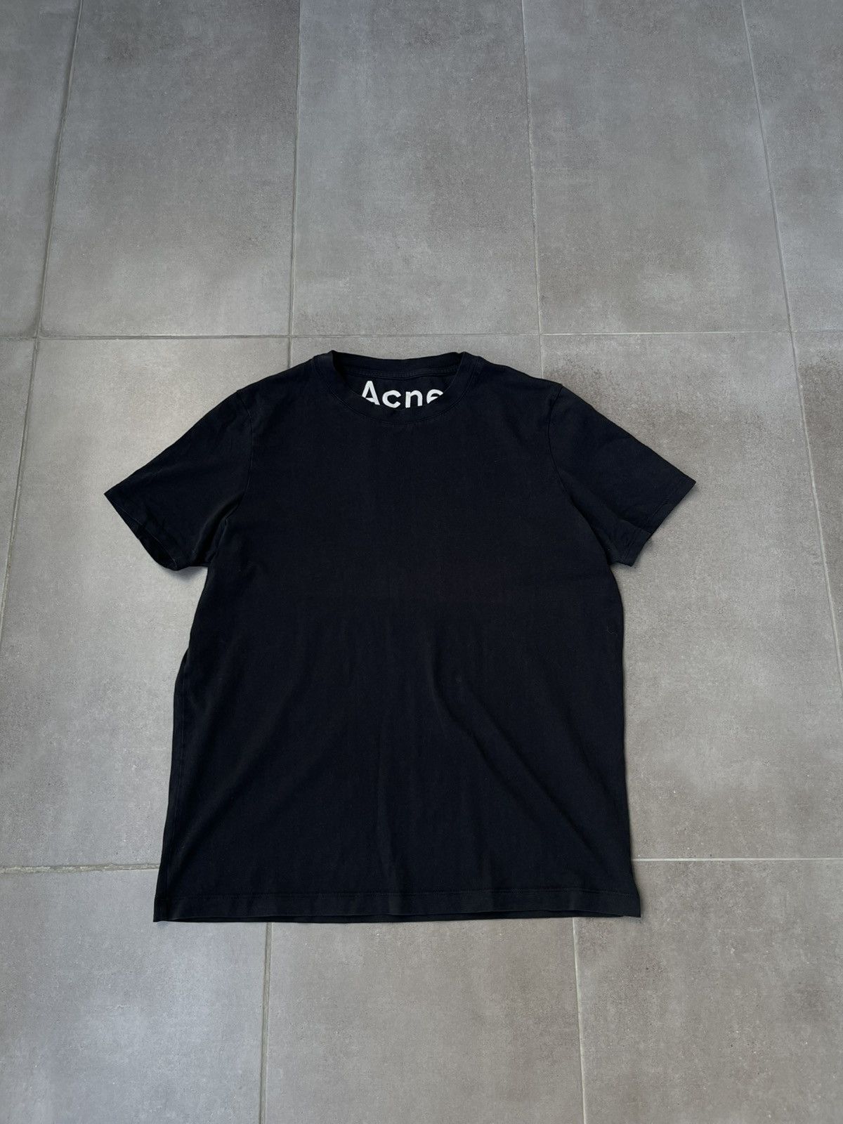 Acne Studios Acne Studios Black Short Sleeve T-Shirt Size US S / EU 44-46 / 1 - 1 Thumbnail