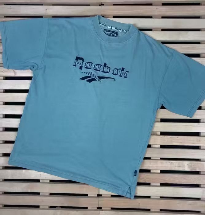 Reebok × Vintage Mens Vintage 90s Reebok Big Logo Size L Size US L / EU 52-54 / 3 - 1 Thumbnail