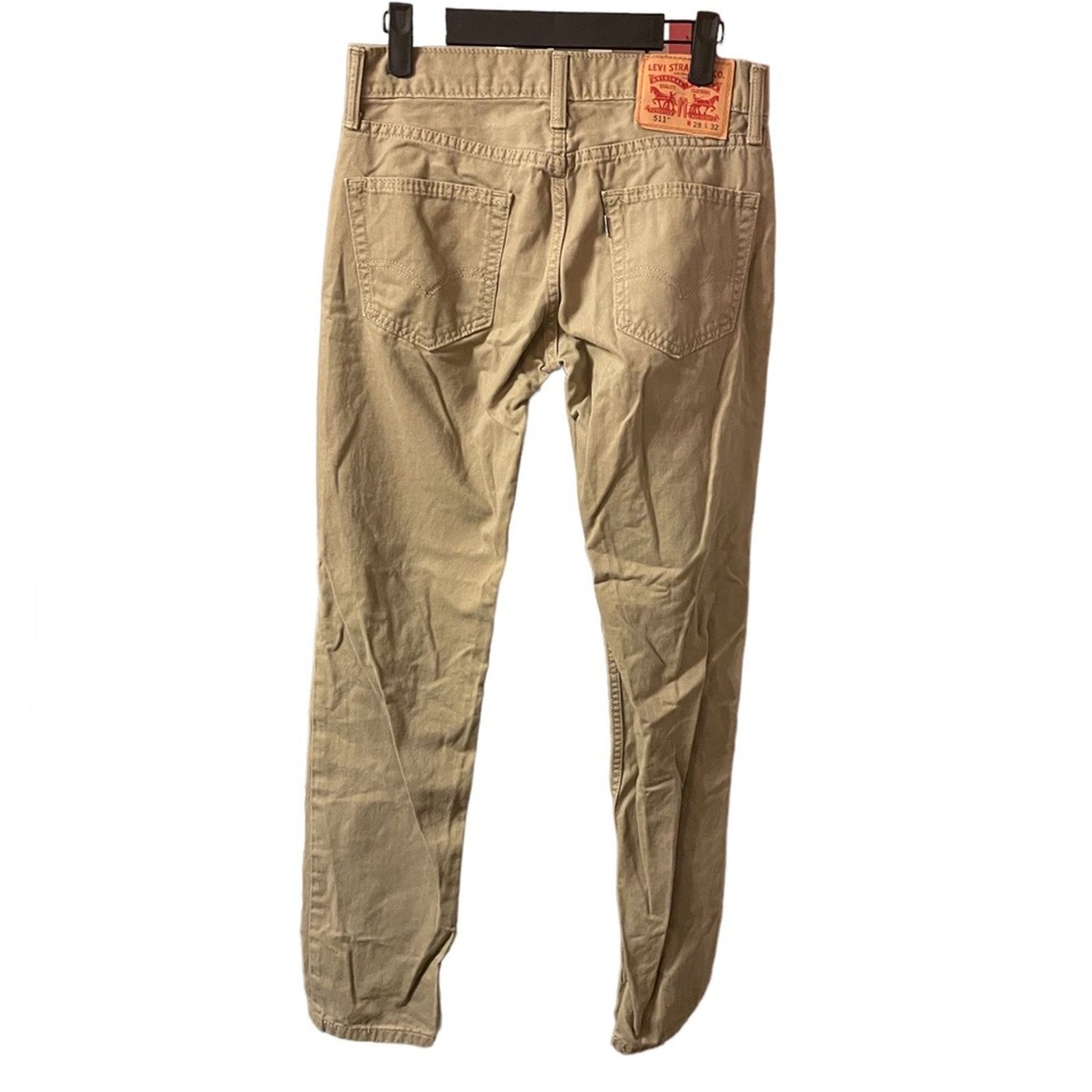 Levi's LEVIS 511 MENS SLIM FIT TAN JEANS Size US 28 / EU 44 - 2 Thumbnail