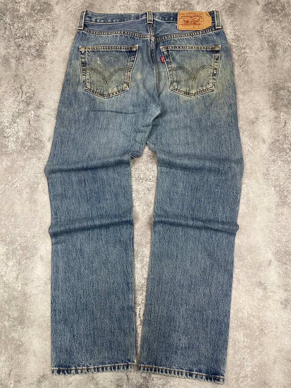 Levi's Levi's Men's Denim Jeans Blue Regular Straight Vintage Size US 31 - 1 Thumbnail