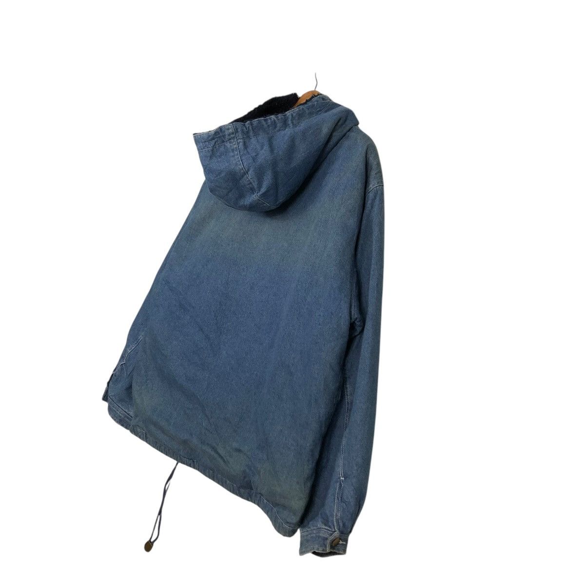 Japanese Brand 🔥 DENIM BOMBER JACKET BONDAGE DESIGN ALBEMARLE ISSEY MIYAKE Size US L / EU 52-54 / 3 - 13 Thumbnail