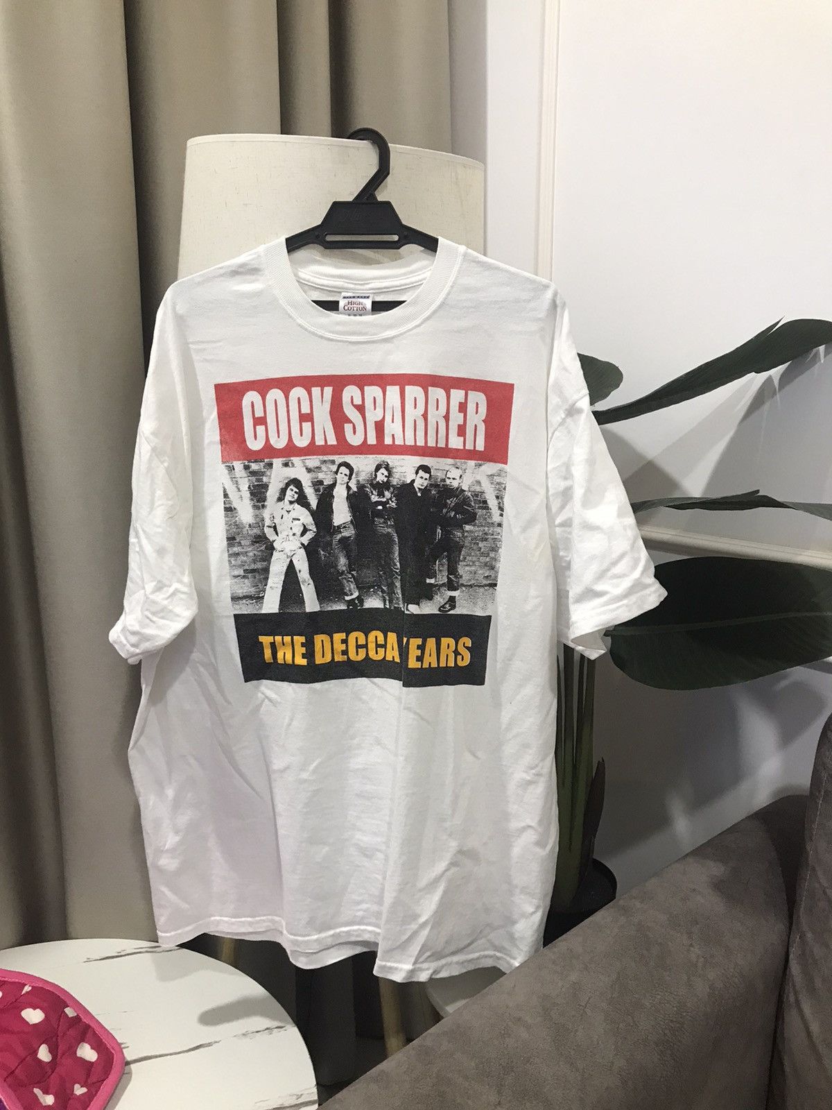 Band Tees × Jerzees COCK SPARRER Size US XL / EU 56 / 4 - 2 Thumbnail
