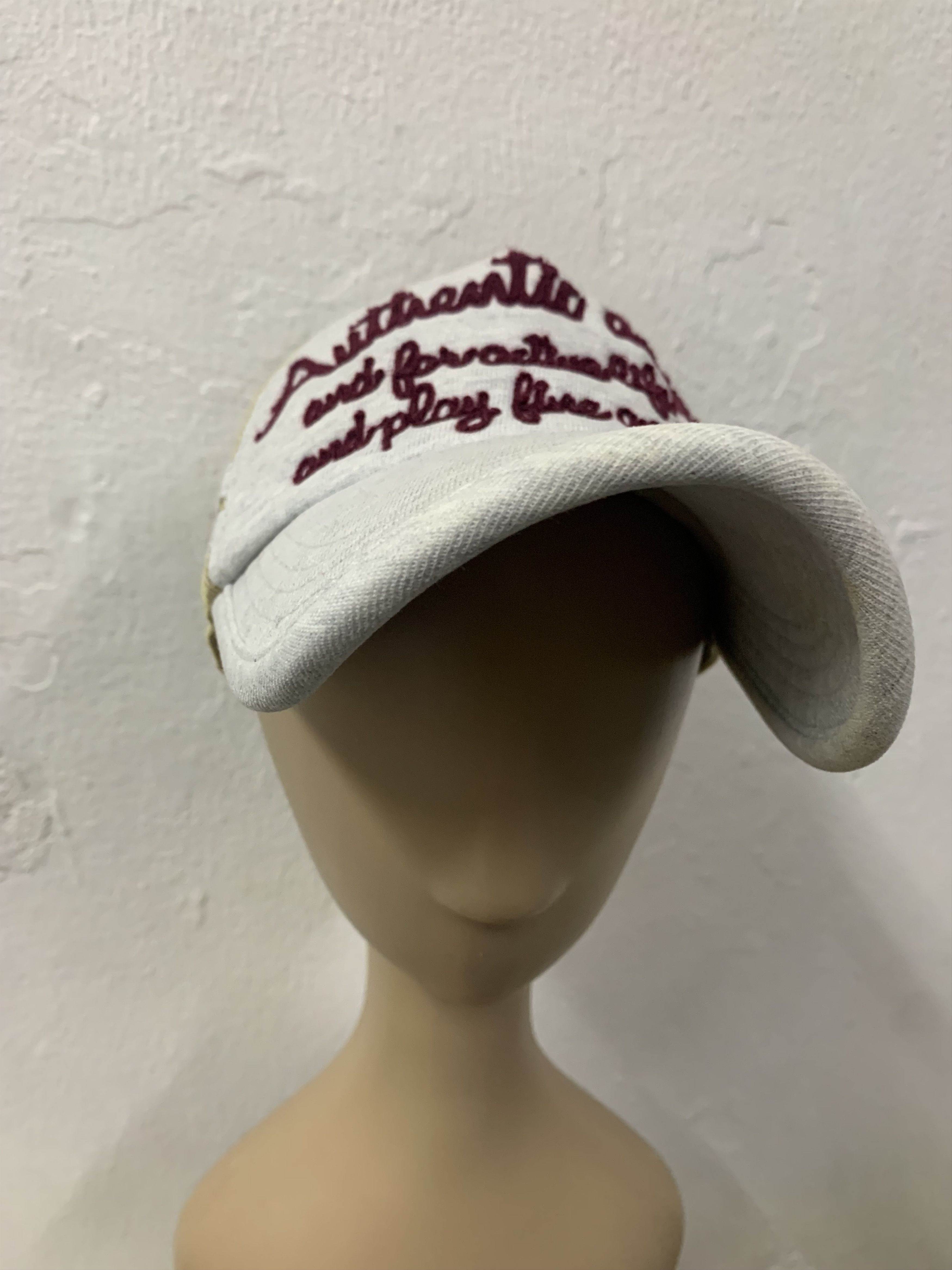 Japanese Brand Purple And Yellow Trucker Hats Embroidery Size ONE SIZE - 1 Thumbnail