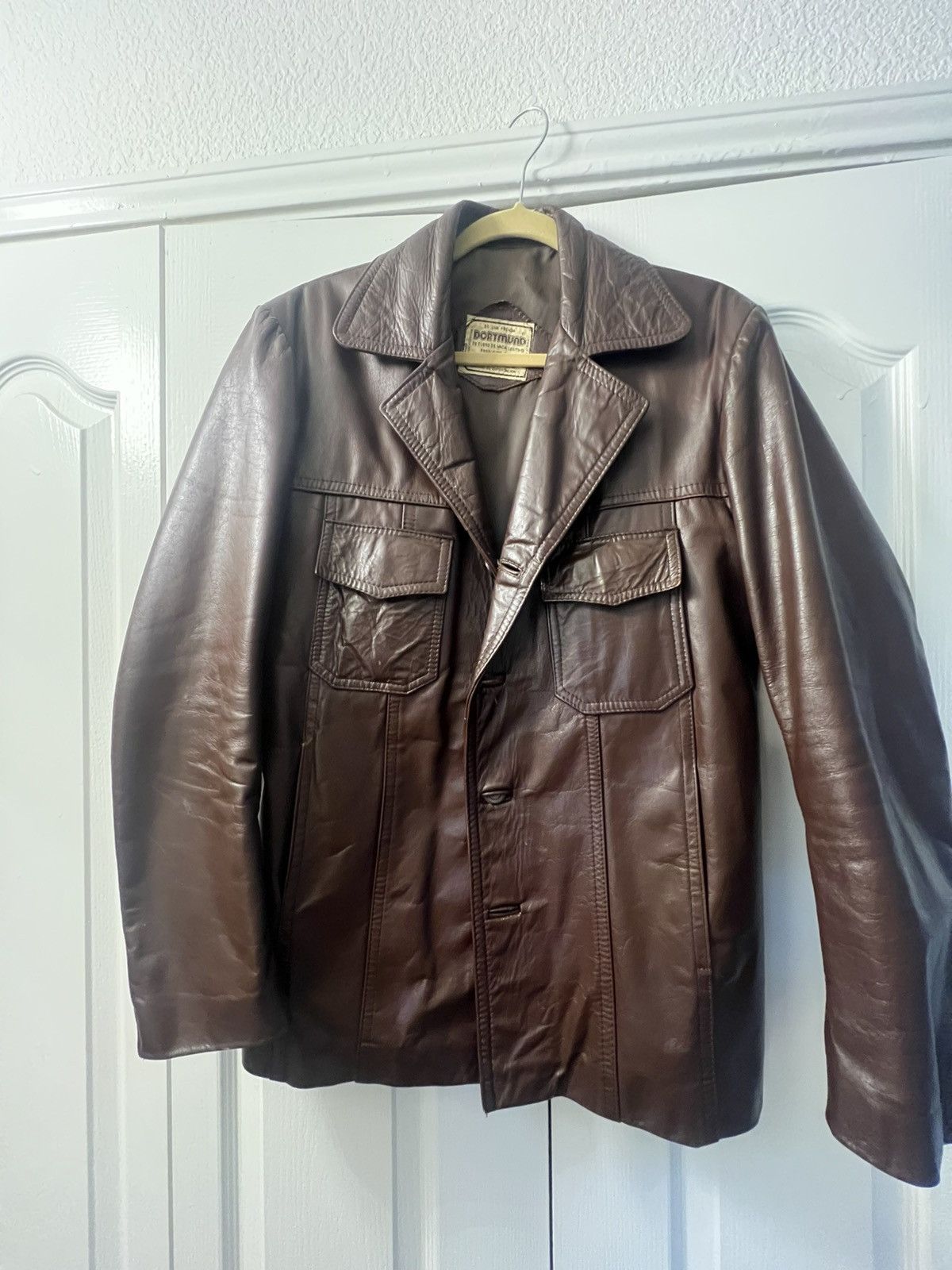 Genuine Leather Genuine Leather Vintage Jacket Size US M / EU 48-50 / 2 - 3 Thumbnail