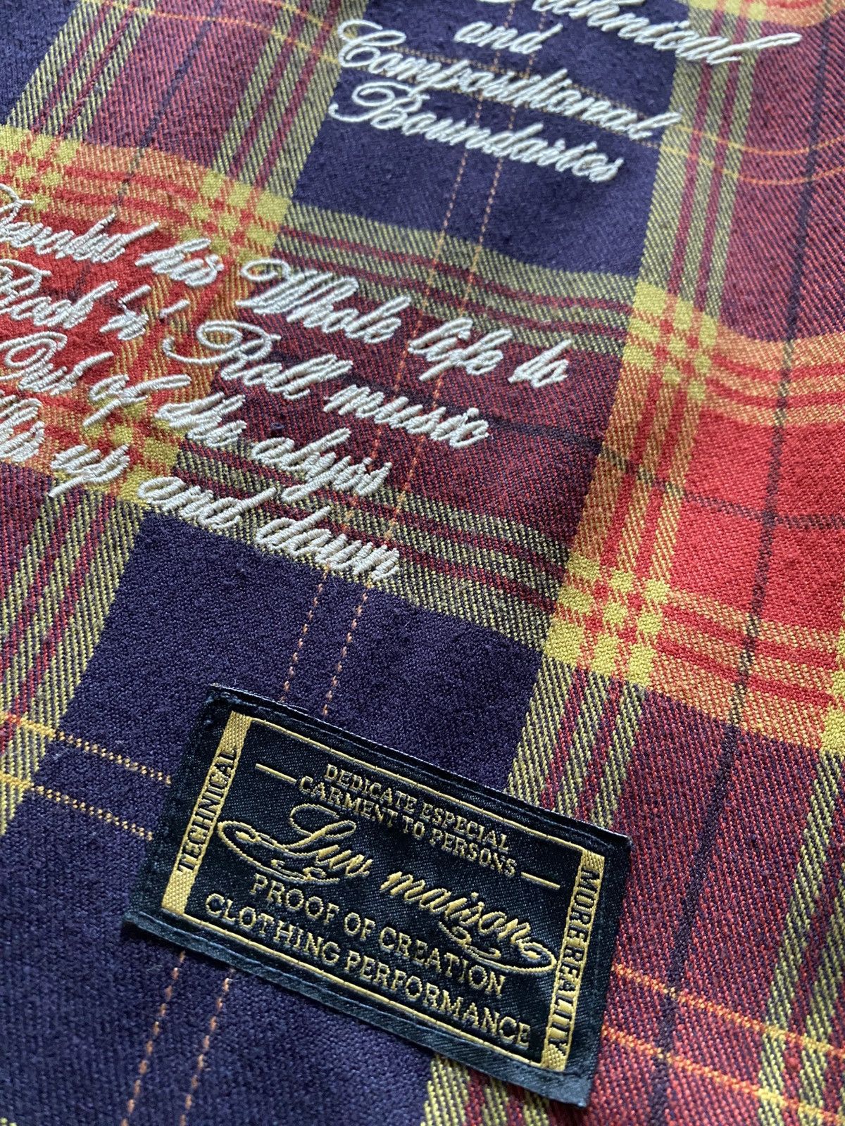 Other Y2K Luv Maison Jackrose Flannel Shirt Size US M / EU 48-50 / 2 - 4 Thumbnail