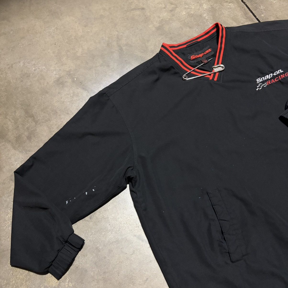 Vintage Vintage Snap On Tools Racing Windbreaker Jacket Lightweight Size US XL / EU 56 / 4 - 6 Thumbnail
