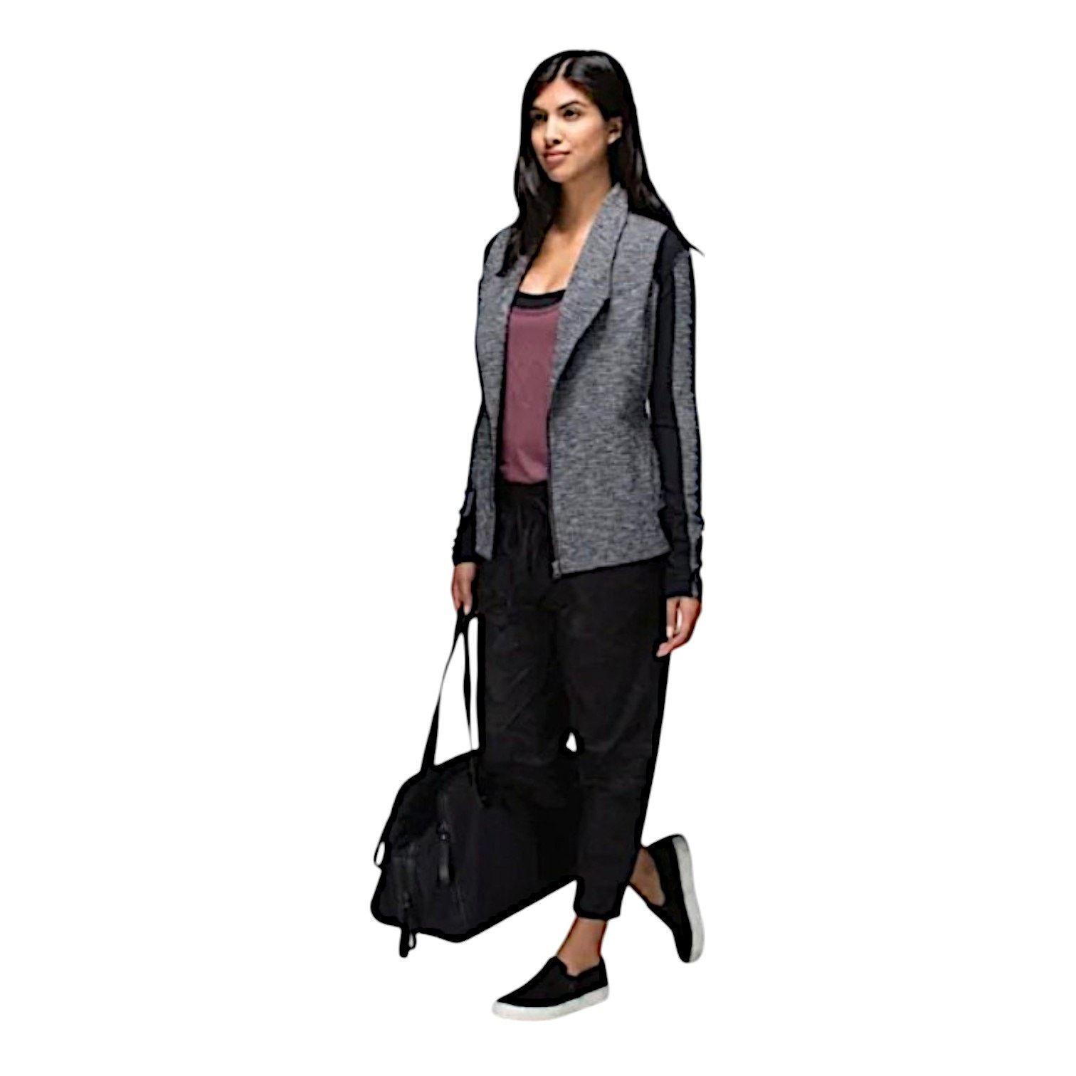 Lululemon Lululemon Grey Zip Up Athletic Sweatshirt | Size 12 Size XL / US 12-14 / IT 48-50 - 10 Thumbnail