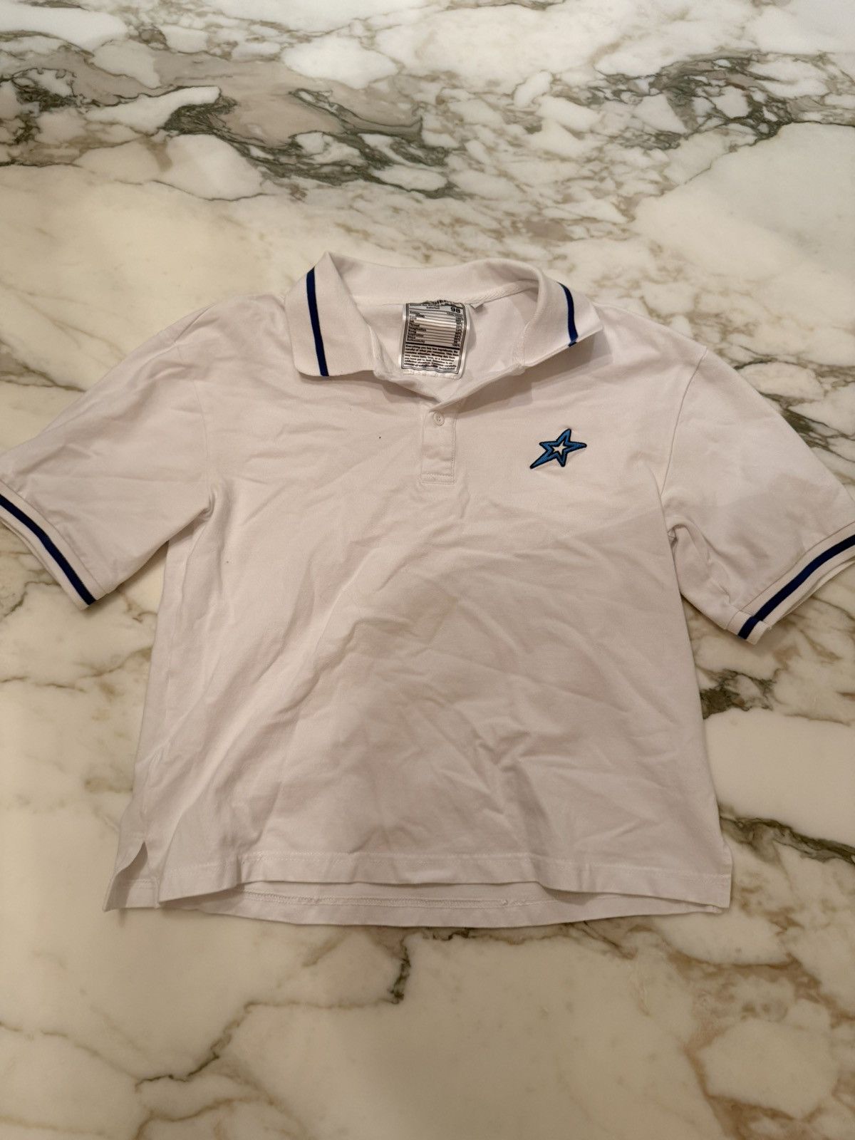 Other Since 1999 White and Blue polo shirt Size US XS / EU 42 / 0 - 1 Thumbnail