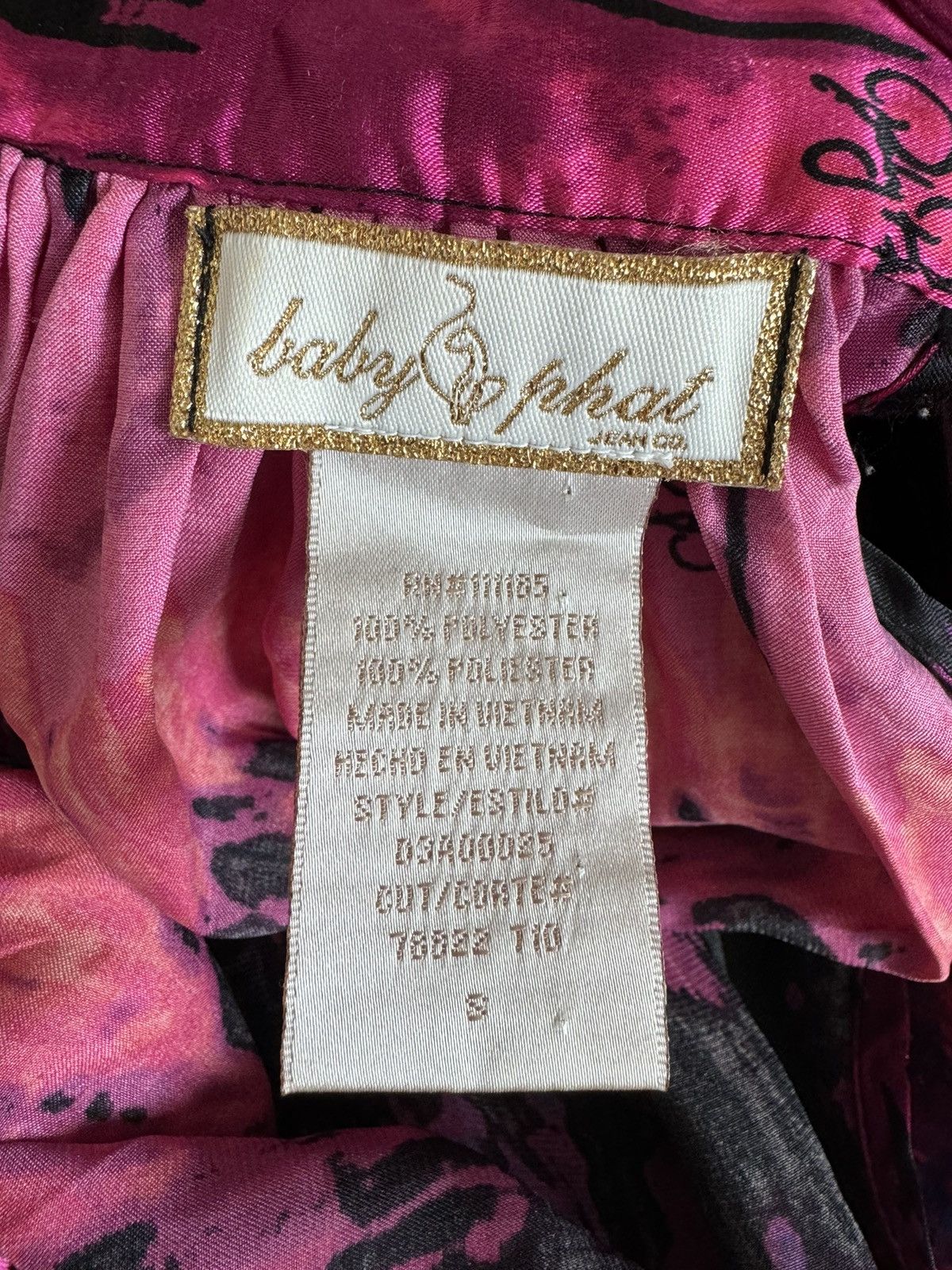 Other Baby Phat Pink Blue Halter Top Women’s Blouse Y2K Size Small Size S / US 4 / IT 40 - 3 Thumbnail