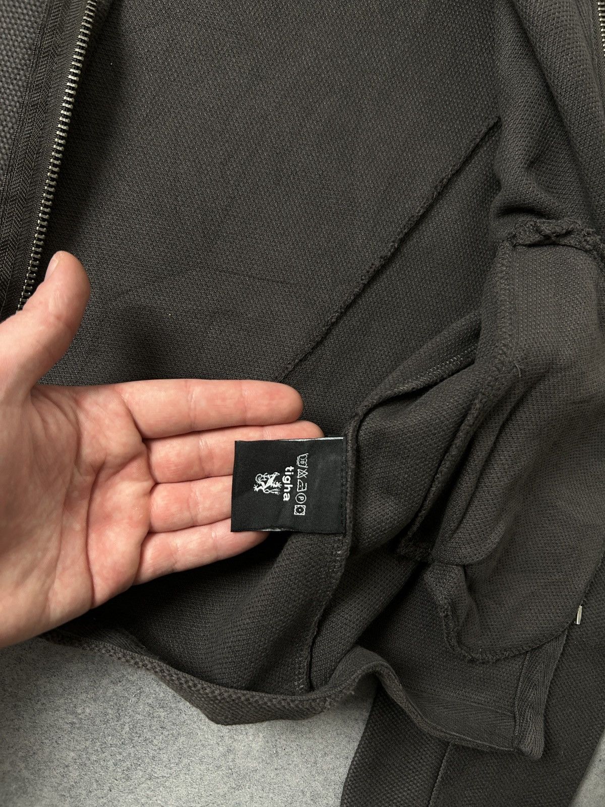 tigha tigha asymmetrical cotton jacket mens rick owens style Size US XXL / EU 58 / 5 - 5 Thumbnail