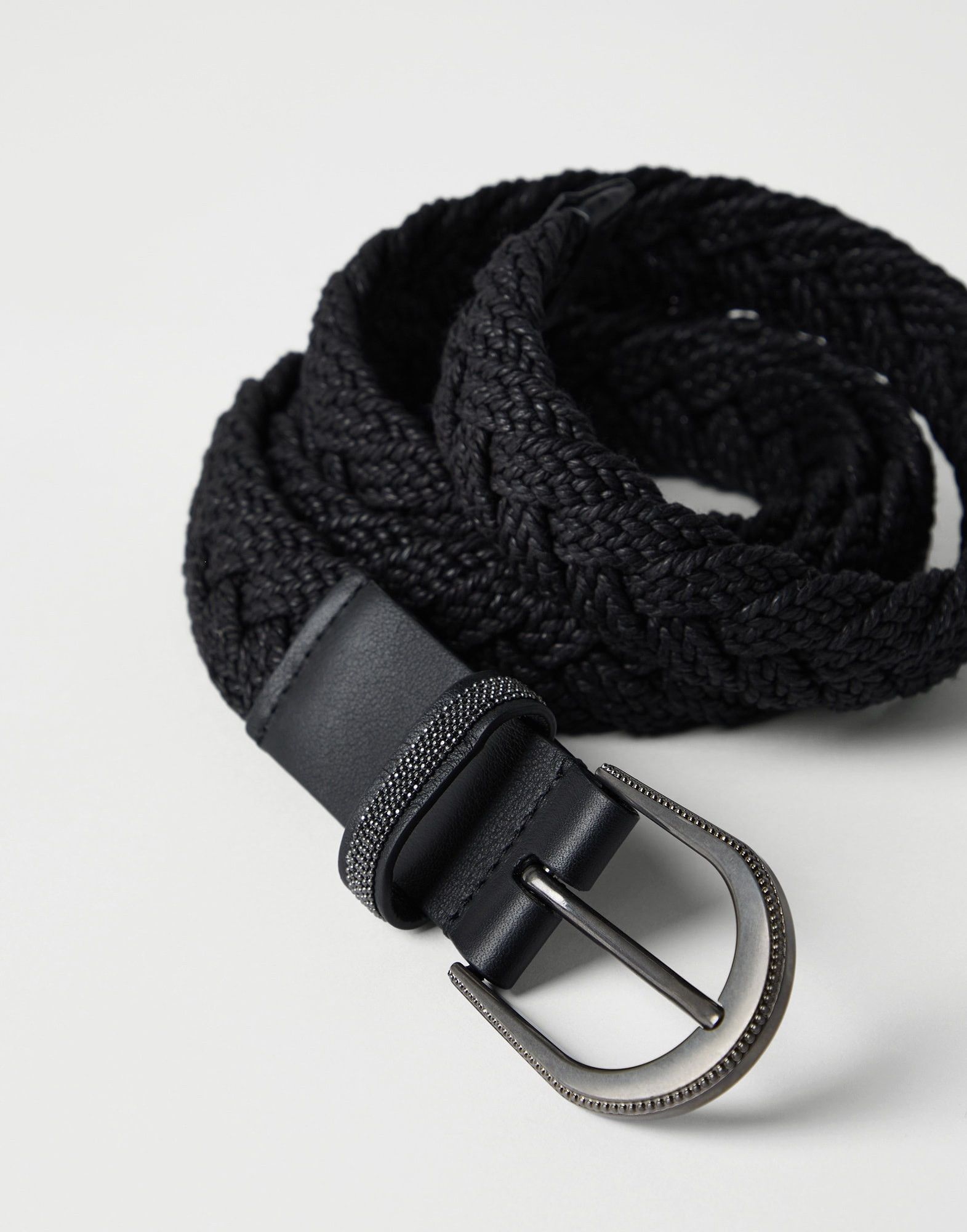 Brunello Cucinelli o1la1rc1a0325 Belt in Black Size ONE SIZE - 2 Thumbnail