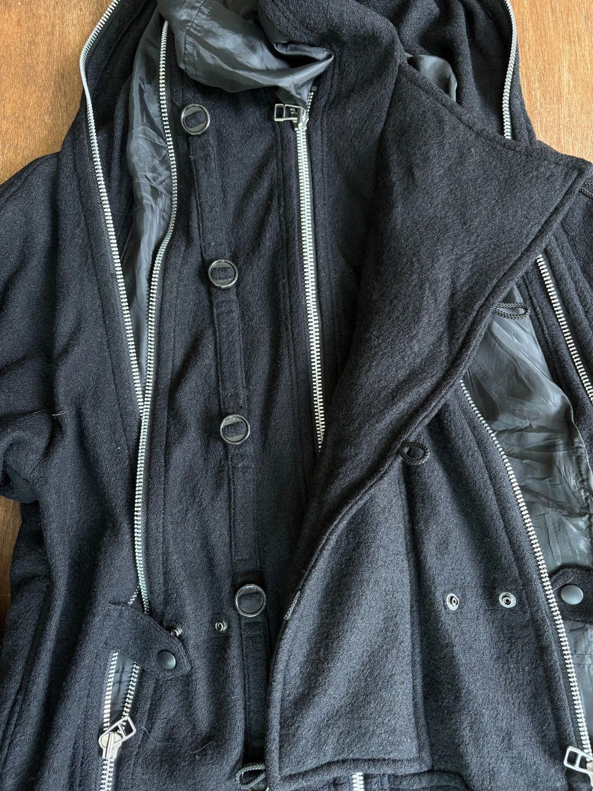 Final Home Final Home Wool Coat Size US M / EU 48-50 / 2 - 12 Thumbnail