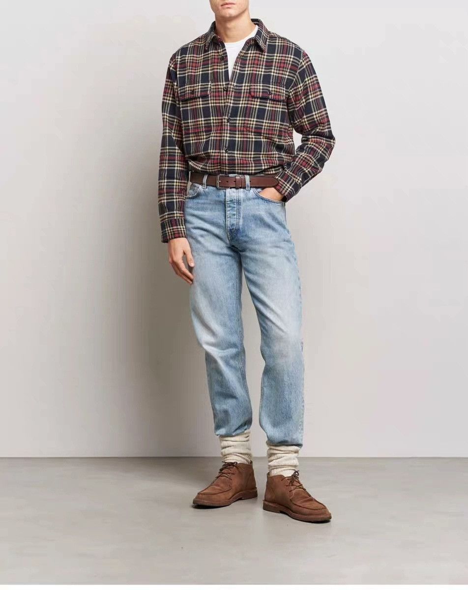 Filson Filson Vintage Flannel Work Shirt Size US S / EU 44-46 / 1 - 1 Thumbnail