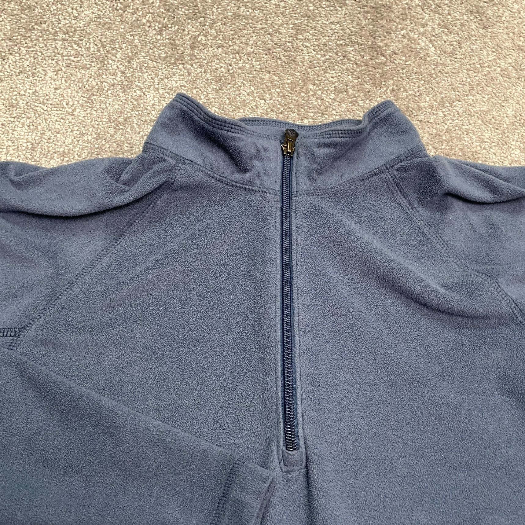 Vintage Columbia Jacket Fleece 1/4 Zip Klamath Range Mens XL Blue Lightweight Mid-Length Outdoors, Hiking, Travel, Activewear, Casual, Regular Fit"> Size US XL / EU 56 / 4 - 3 Thumbnail