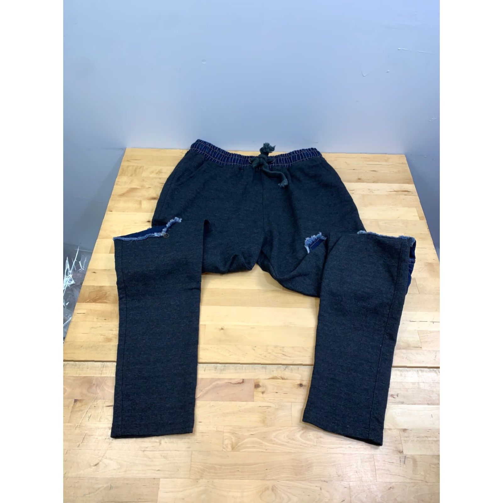 Vintage RNT 23 Cargo Sweatpants Men XL Gray Streetwear Tapered Drawstring Pockets Casual Activewear Size US 36 / EU 52 - 5 Thumbnail