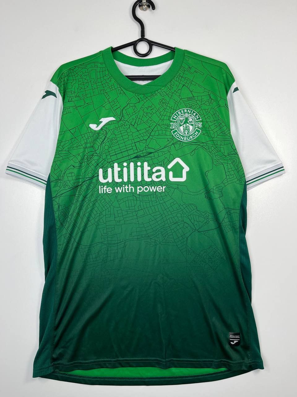 Joma Hibernian Fc 2021 2022 Home Football Shirt Jersey Joma Sz L Size US L / EU 52-54 / 3 - 1 Thumbnail