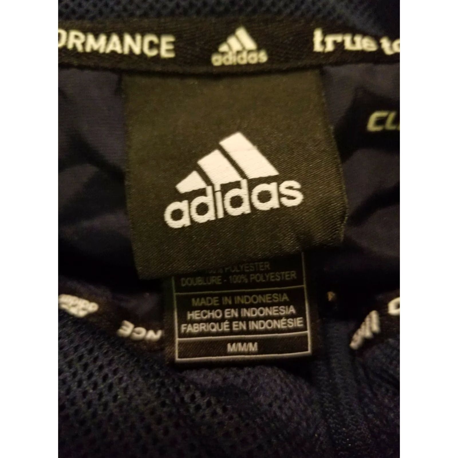 Adidas Adidas Climaproof Jacket Windbreaker Zipper Blue Yellow Mens M Size US M / EU 48-50 / 2 - 3 Thumbnail