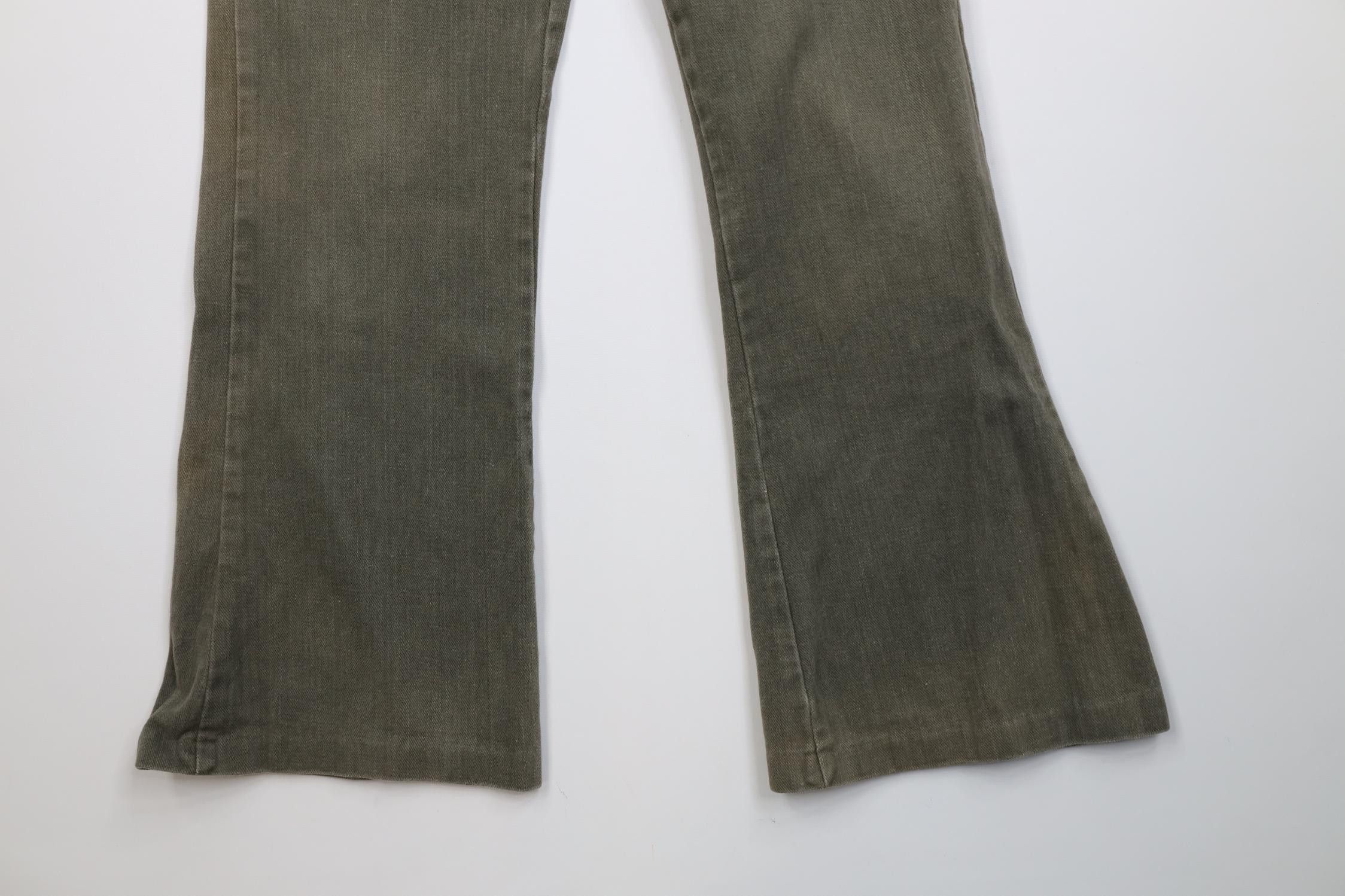 Vintage Vintage 70s Streetwear Soft Denim Bell Bottoms Jeans USA Size US 29 - 4 Thumbnail