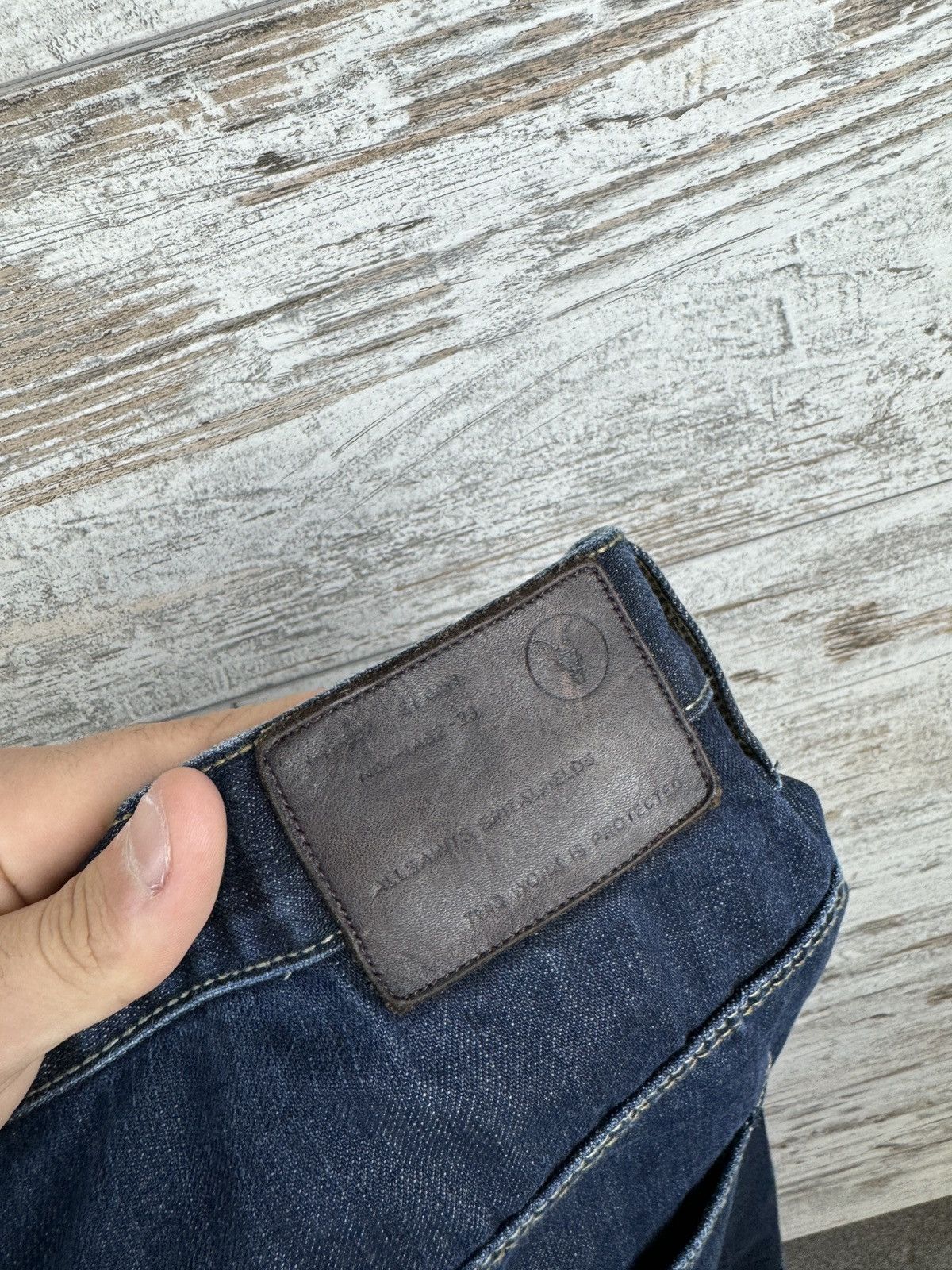 Allsaints × Japanese Brand × Vintage Mens Vintage AllSaints ES Runner denim shorts jeans luxury Size US 36 / EU 52 - 10 Thumbnail