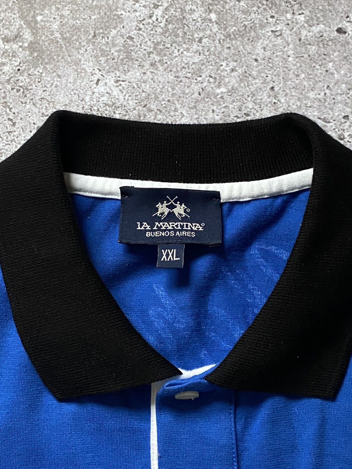 La Martina × Vintage 🇦🇿Vintage La Martina Polo Team T- Shirt World Cup Azerbaijan Size US XXL / EU 58 / 5 - 4 Thumbnail
