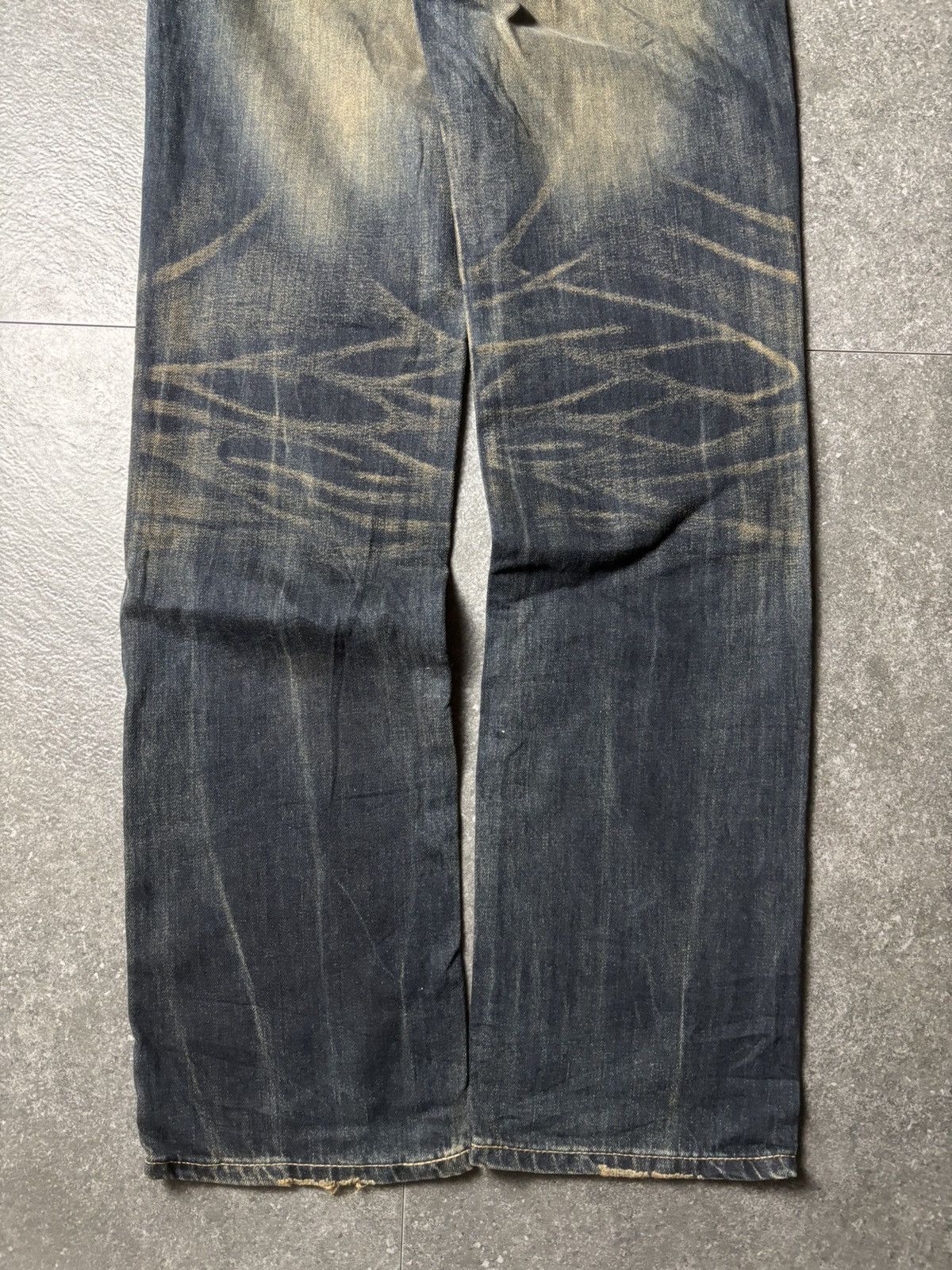 Edwin 2000s Edwin Japan Western Mud Wash Jeans Size US 29 - 11 Thumbnail